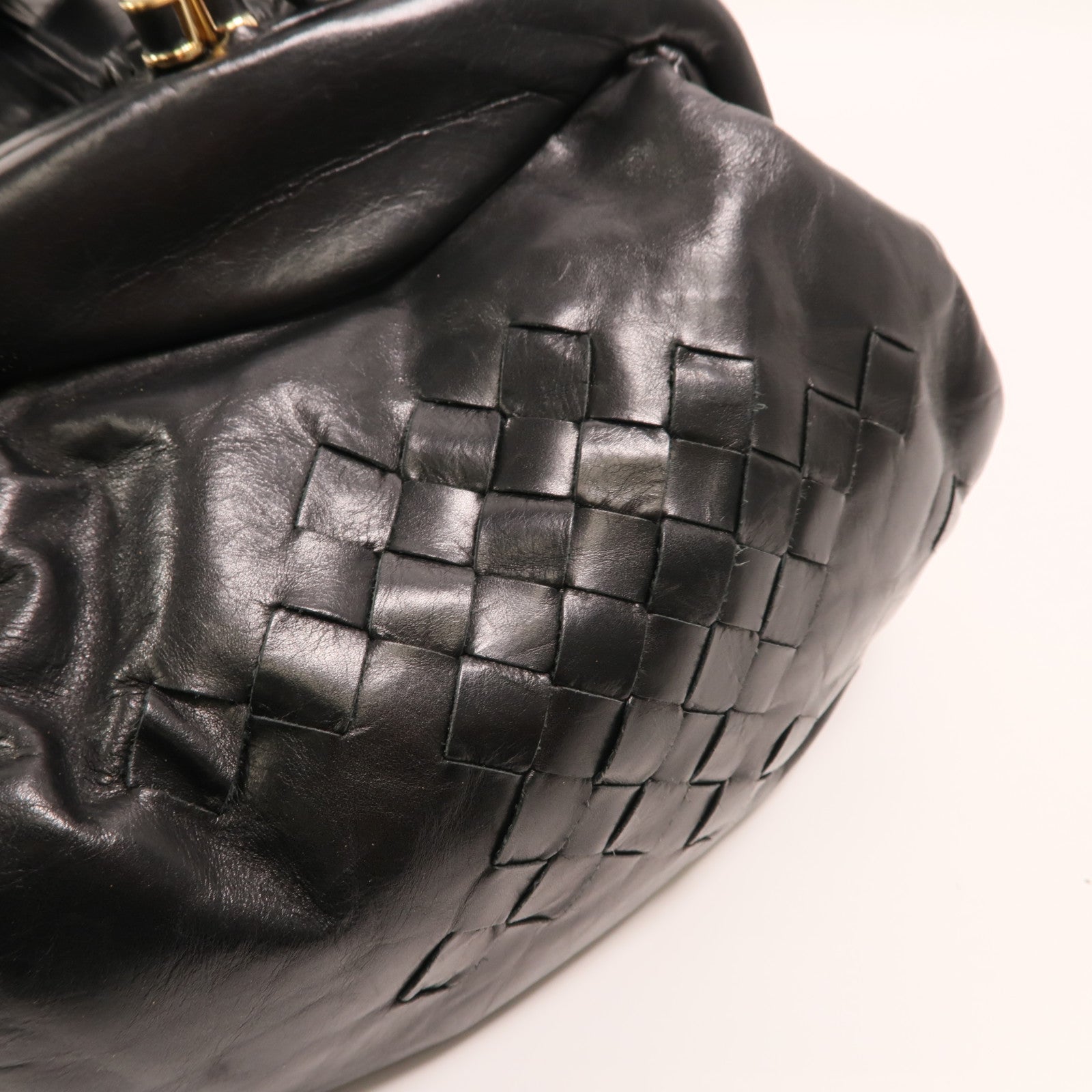 BOTTEGA VENETA 牛皮皮革Shoulder Bag金扣肩背袋