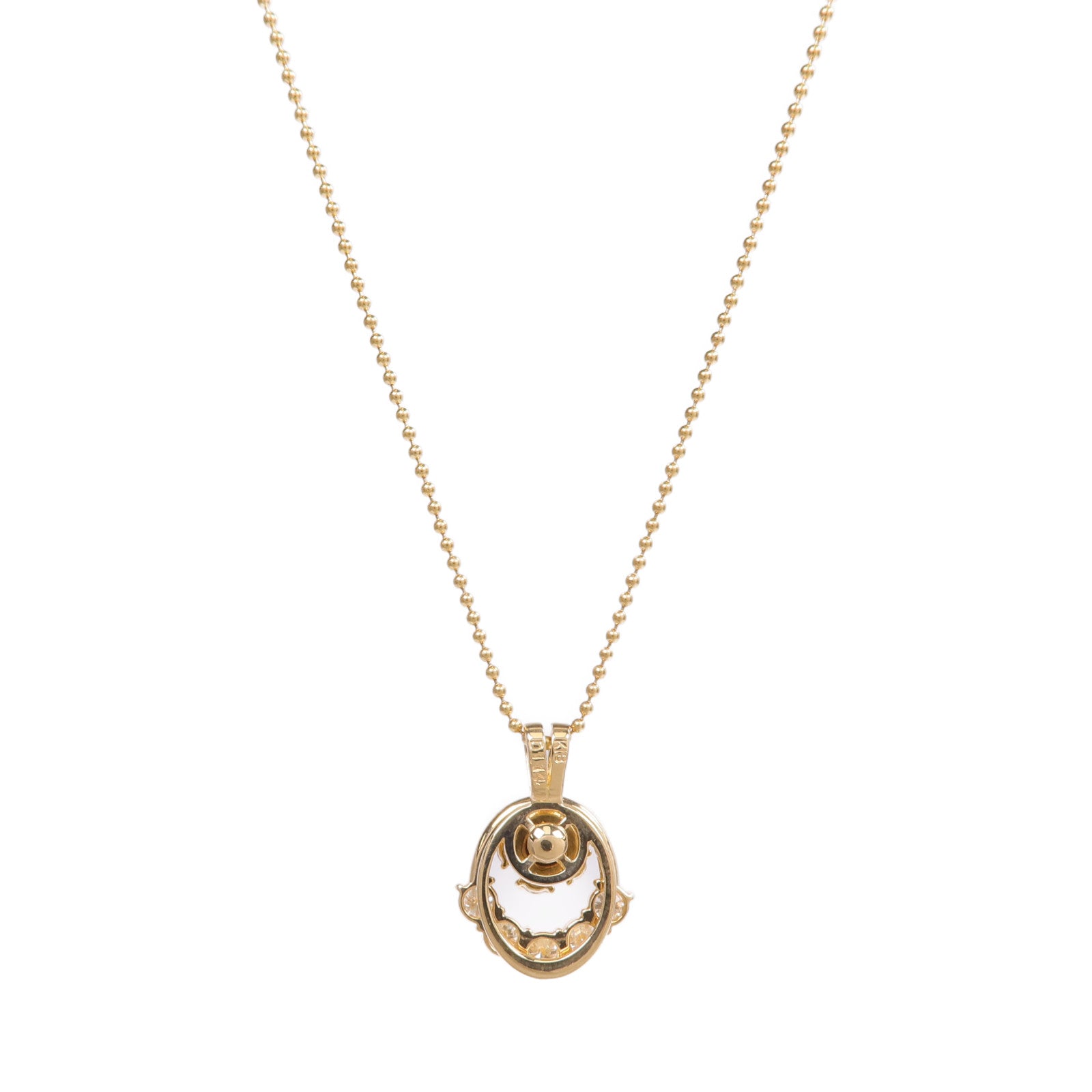 JEWELRY 18K黃金Diamond Necklace鑽石項鍊