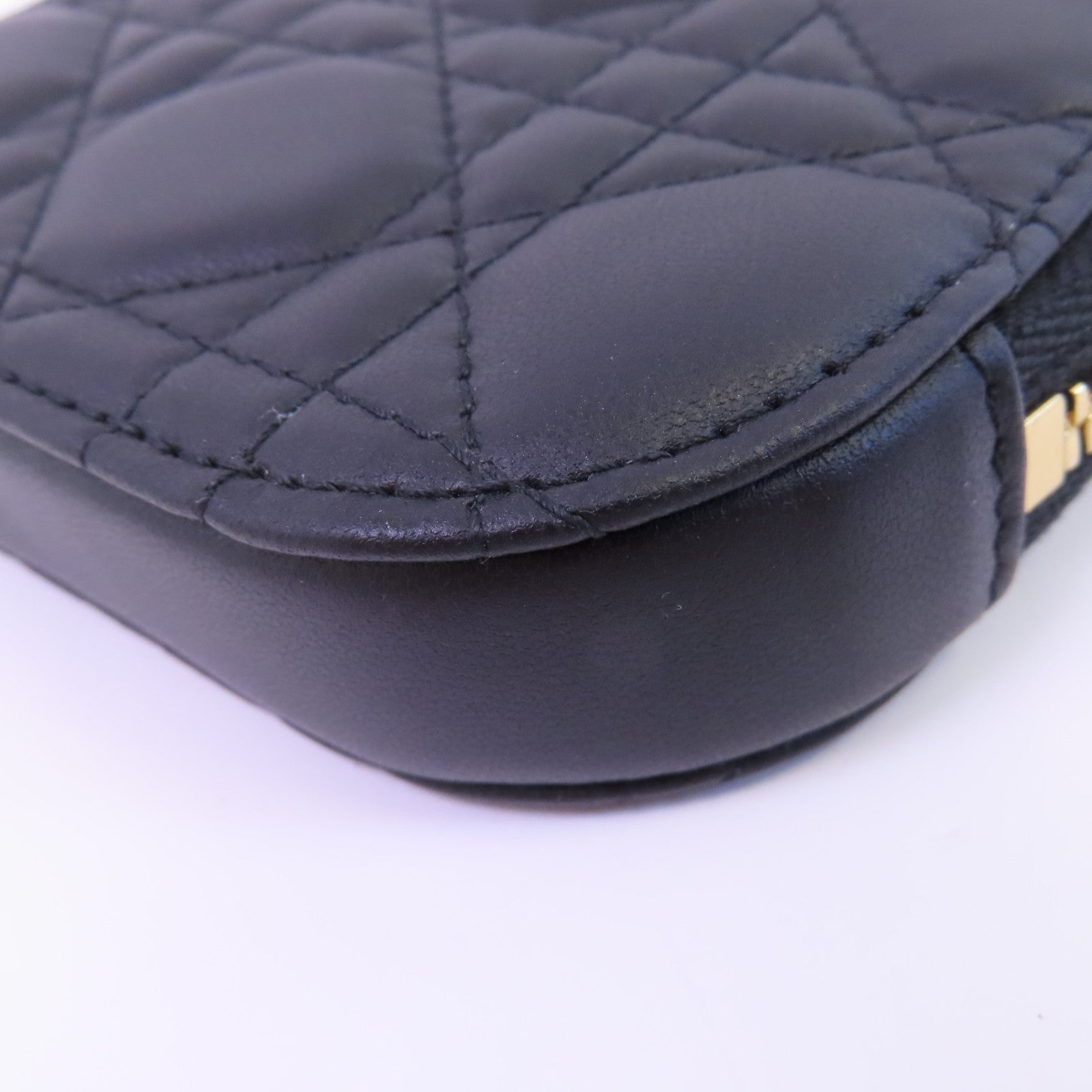 Dior 【激減優惠】羊皮皮革Phone Bag金扣手挽肩背兩用袋
