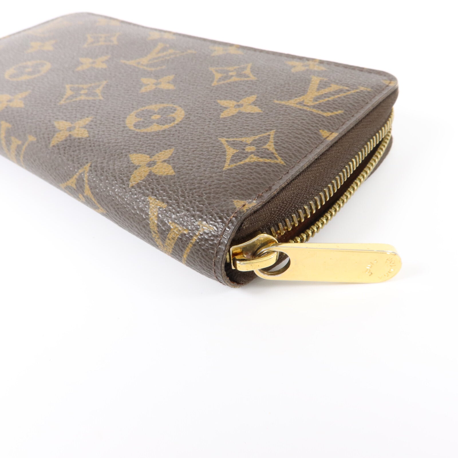 LOUIS VUITTON Monogram Zipper Long Wallet金扣長錢包