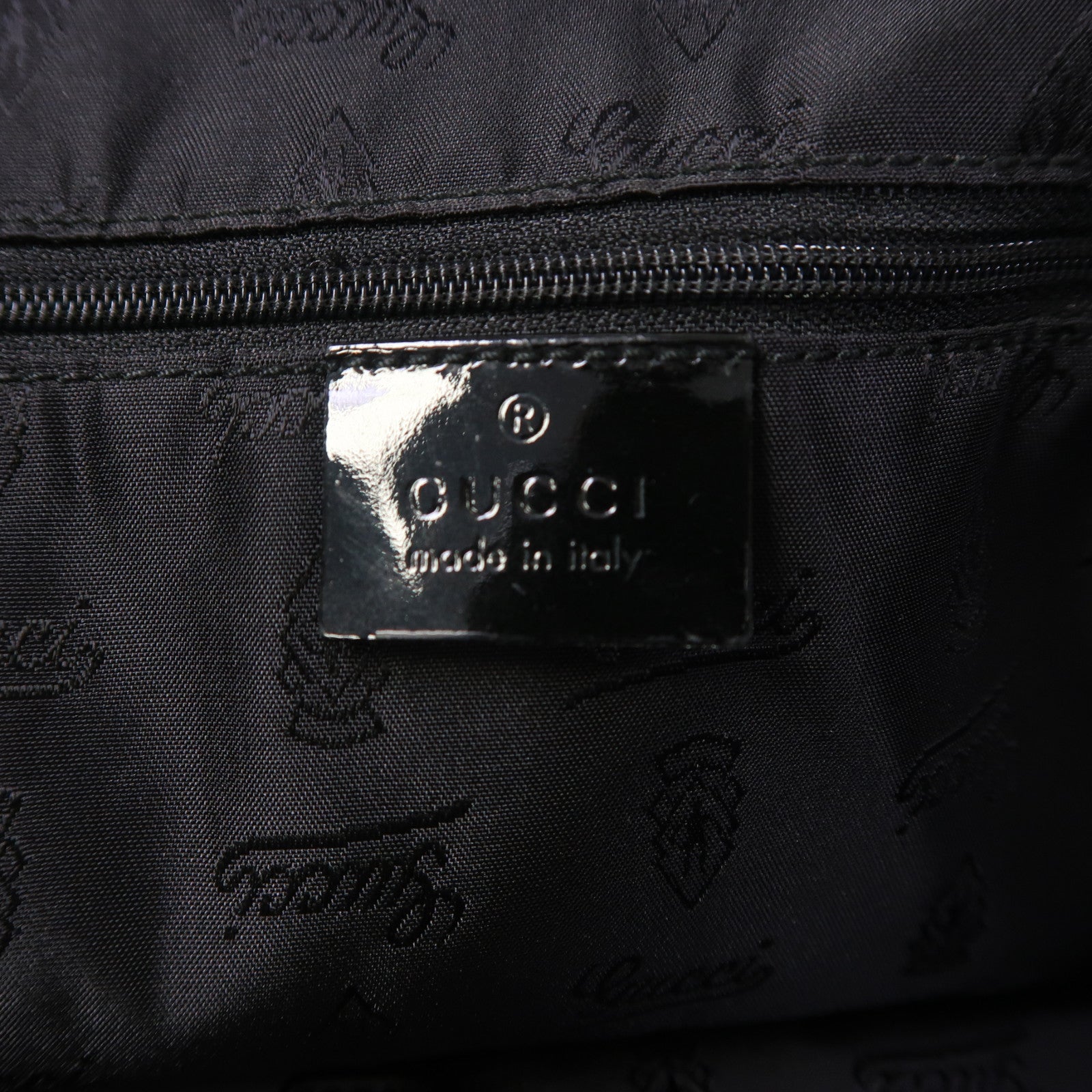 GUCCI 帆布Jolie Tote Bag金扣手挽袋啡色