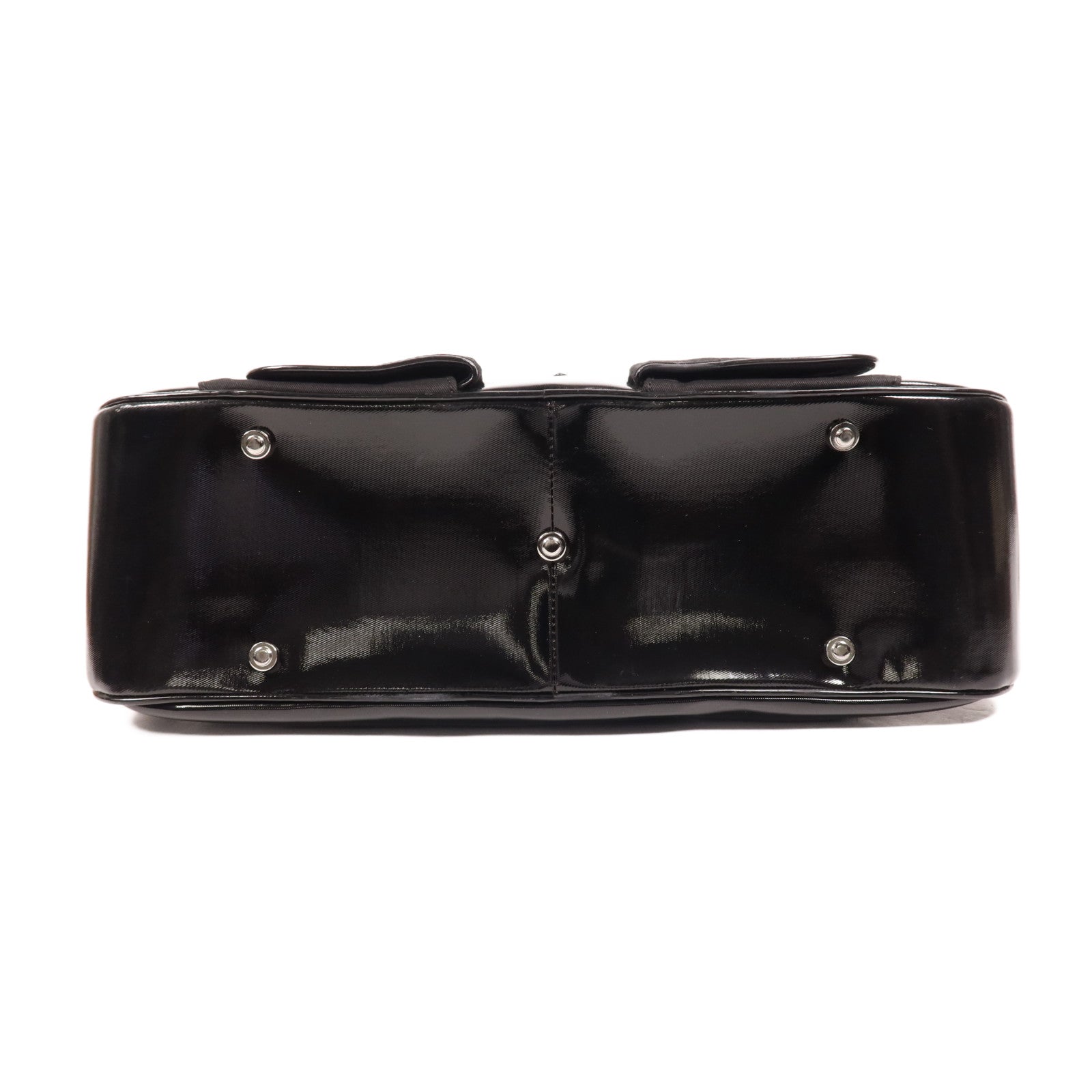 Dior 帆布Saddle Bowler Bag銀扣手挽袋