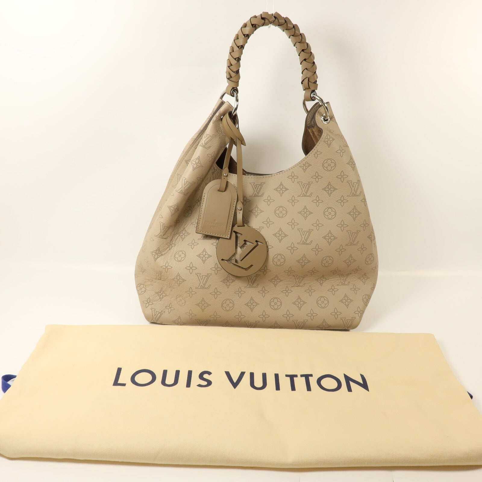 LOUIS VUITTON Mahina Carmel手挽袋