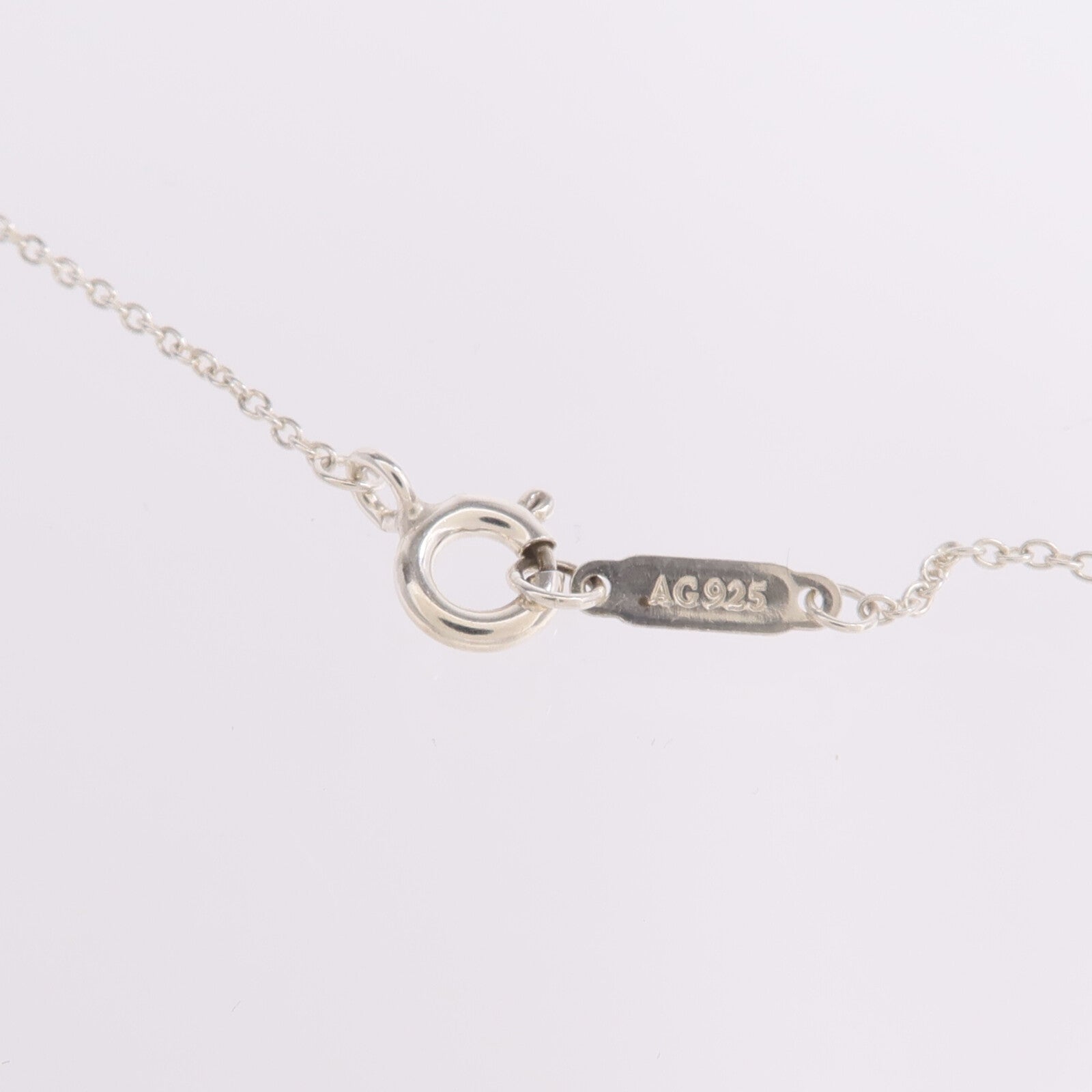 TIFFANY＆CO 925純銀Return To Tiffany Heart Pendant項鍊