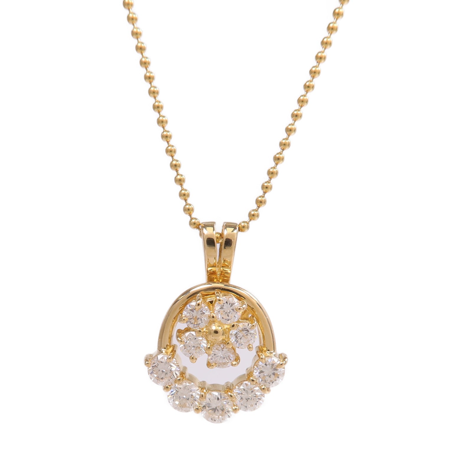 JEWELRY 18K黃金Diamond Necklace鑽石項鍊