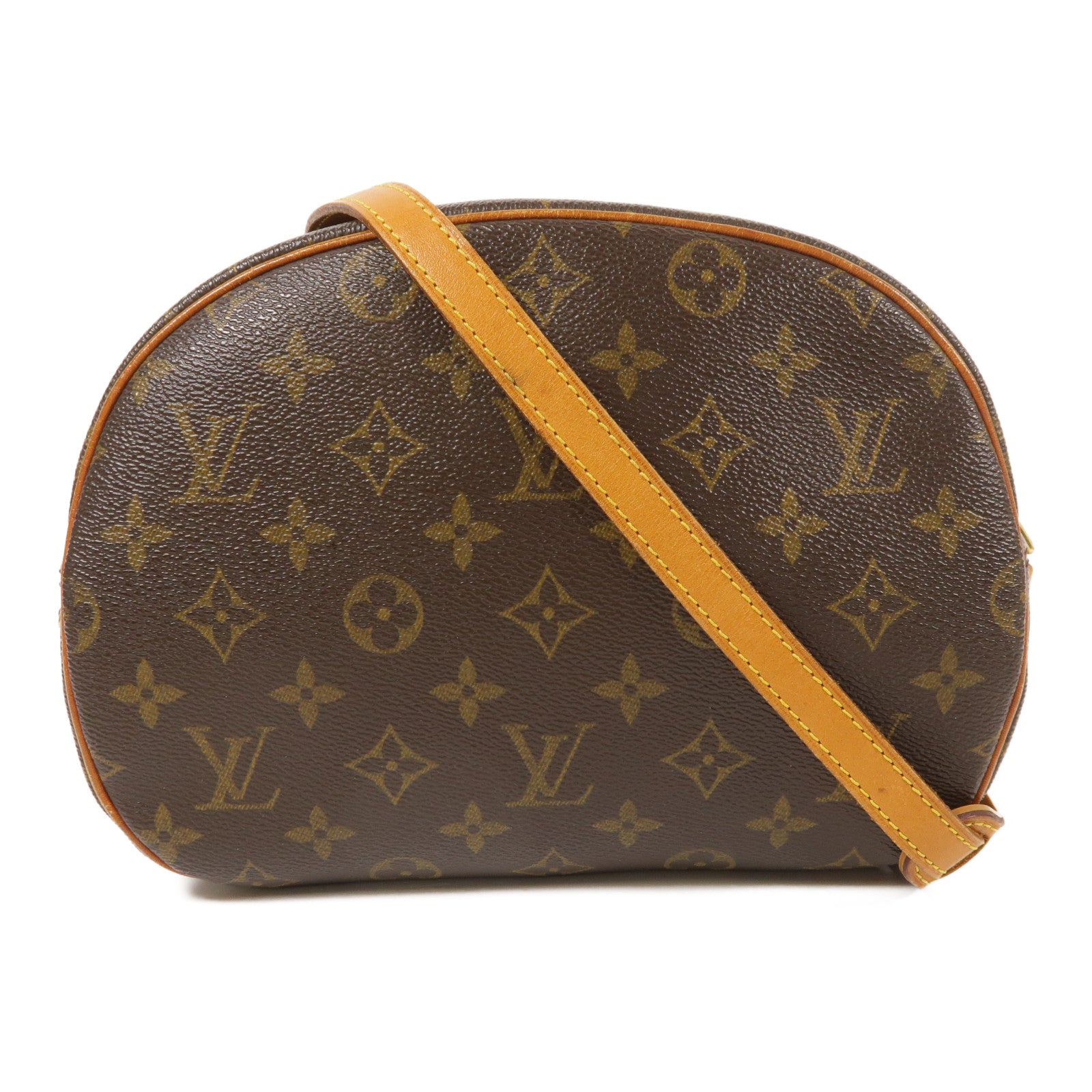 LOUIS VUITTON Monogram Blois金扣肩背袋棕色