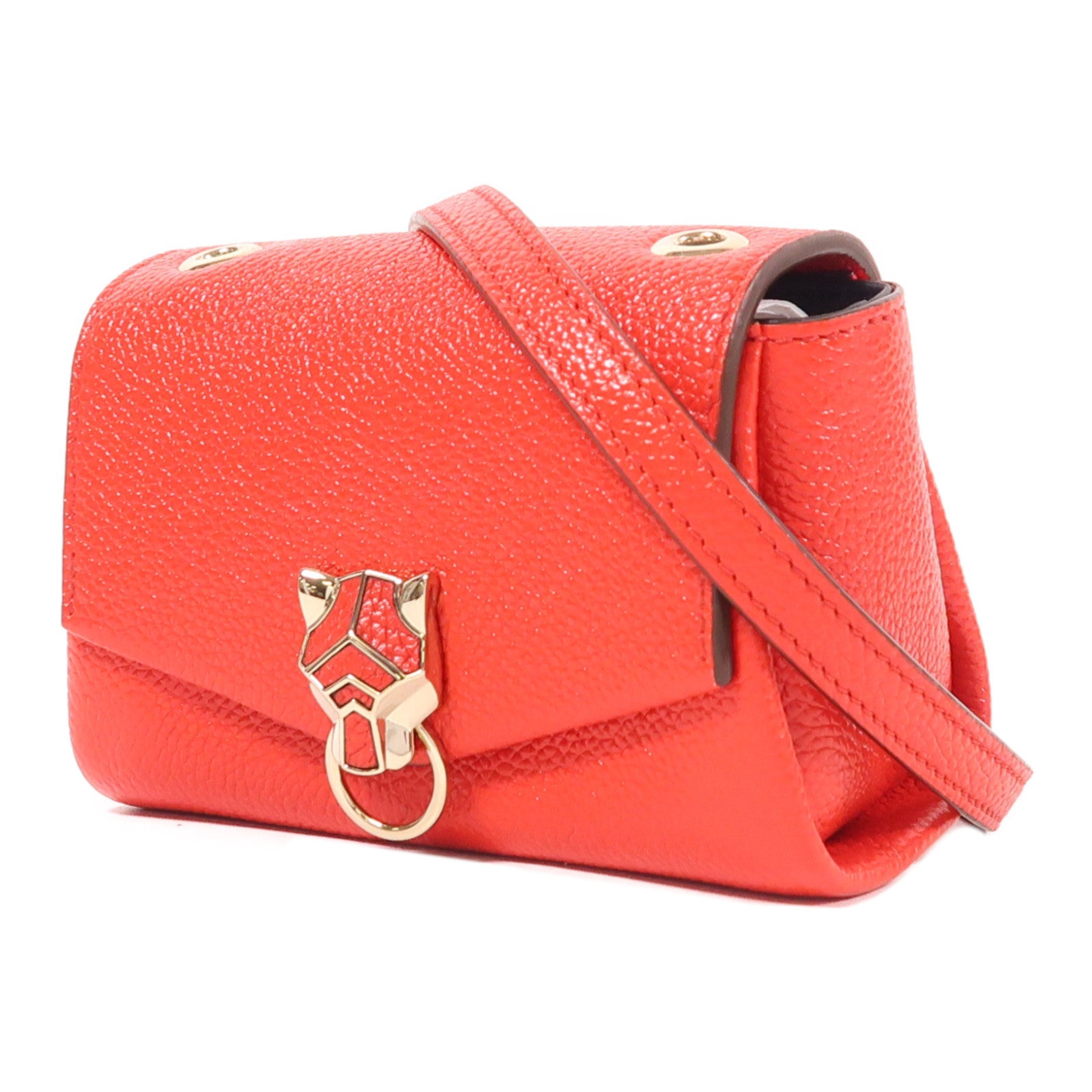 CARTIER 牛皮皮革Shoulder Bag金扣肩背袋