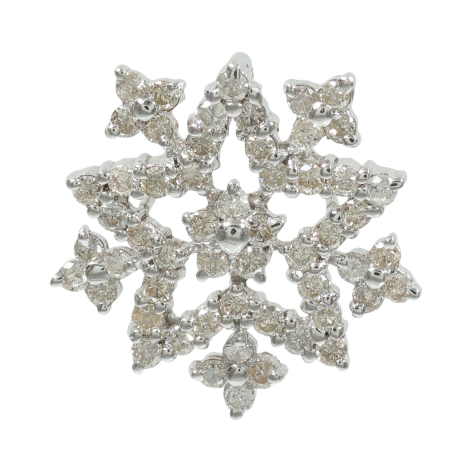 JEWELRY 18K白金Diamond Pendant鑽石吊墜
