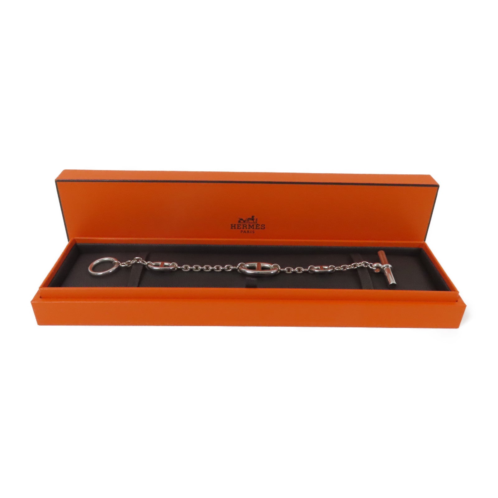 HERMES 925純銀Farandole Bracelet手鏈銀色