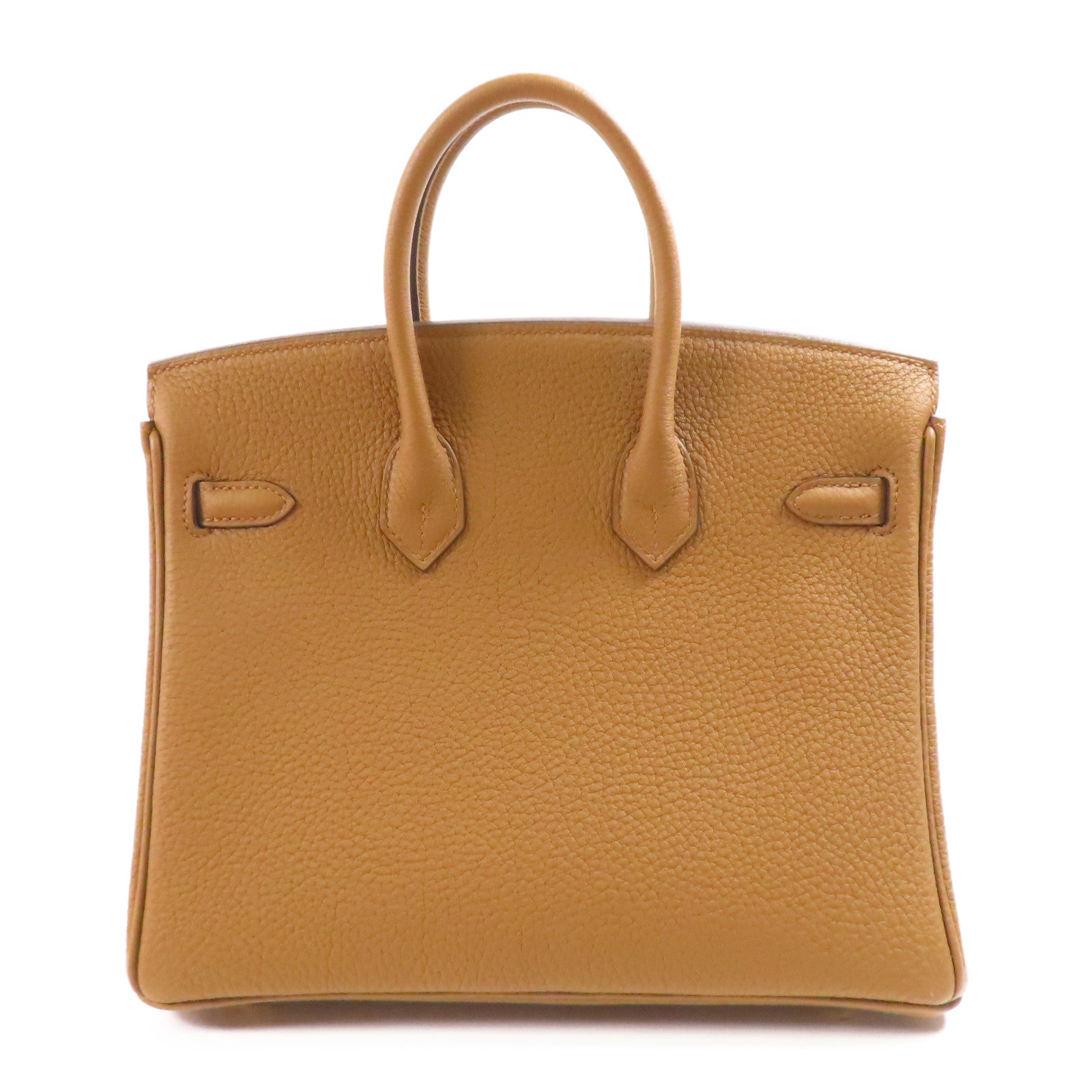 HERMES Togo皮革Birkin 25金扣手挽袋Alezan