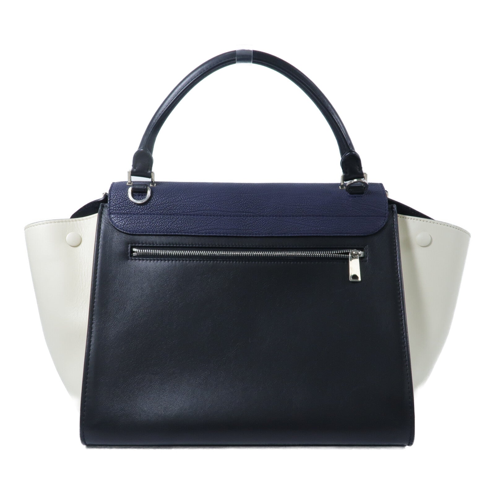 CELINE 牛皮皮革Trapeze Medium手挽肩背兩用袋
