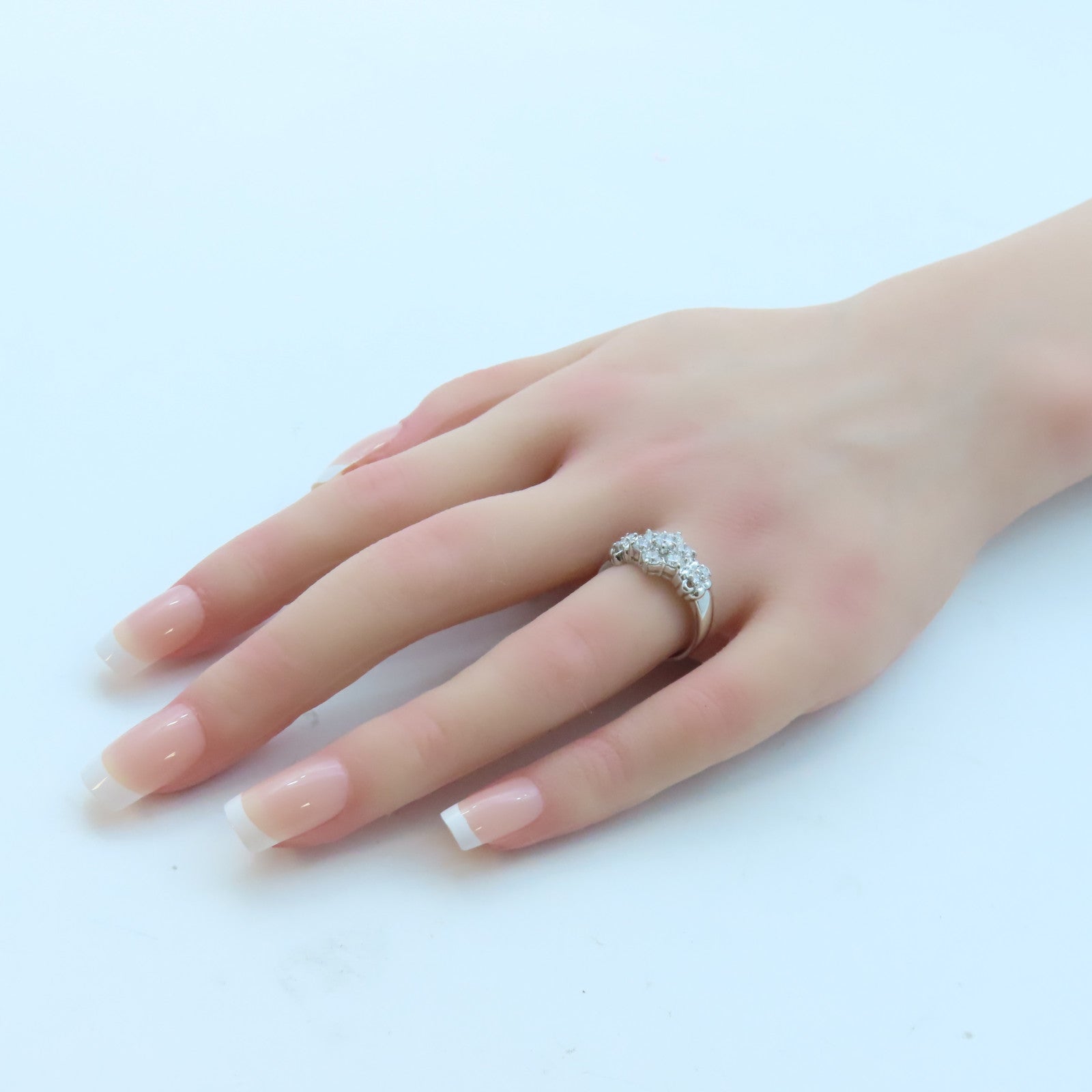 JEWELRY 【激減優惠】PT900白金Diamond Ring1.00ct鑽石戒指US#7.5