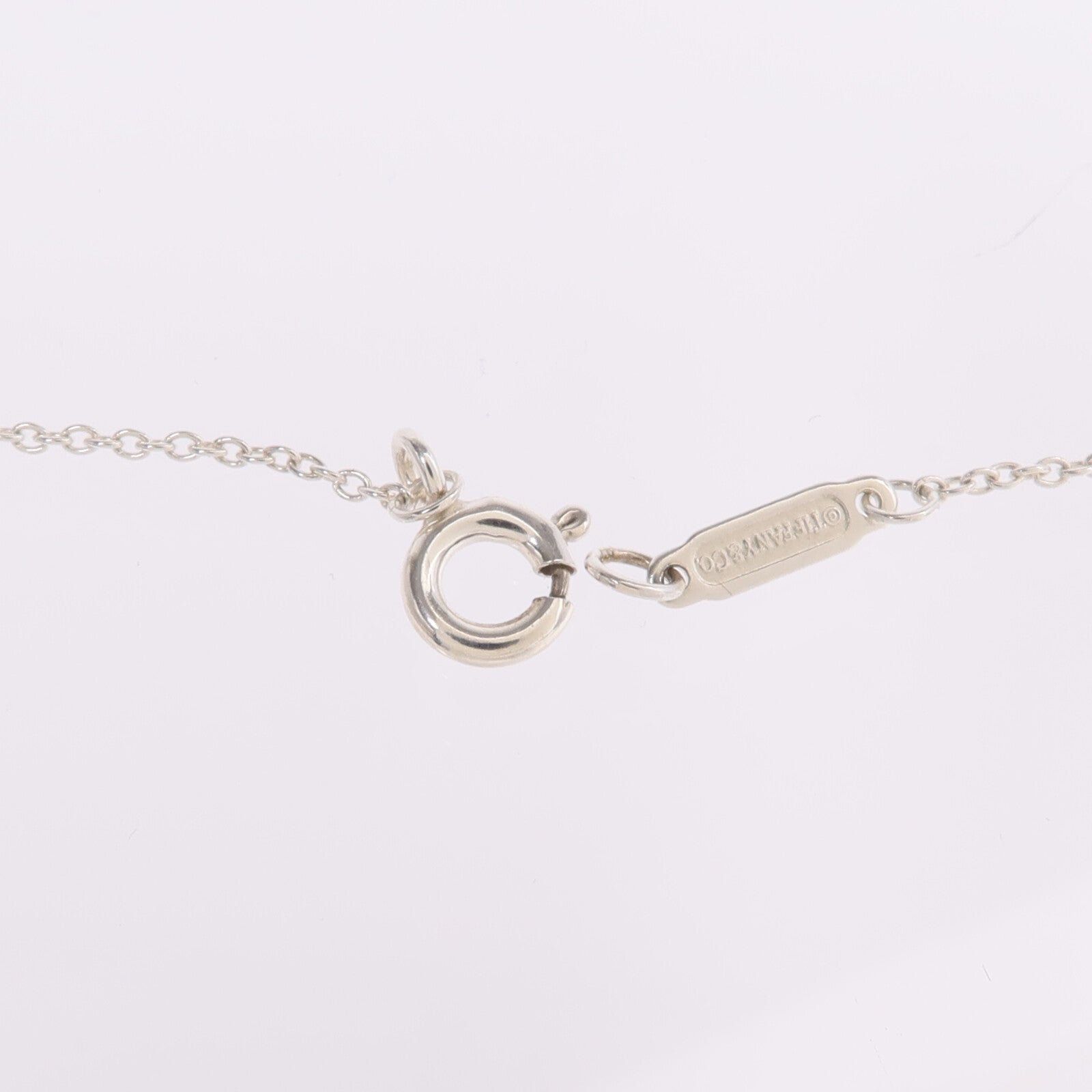 TIFFANY＆CO 925純銀Return To Tiffany Heart Pendant項鍊