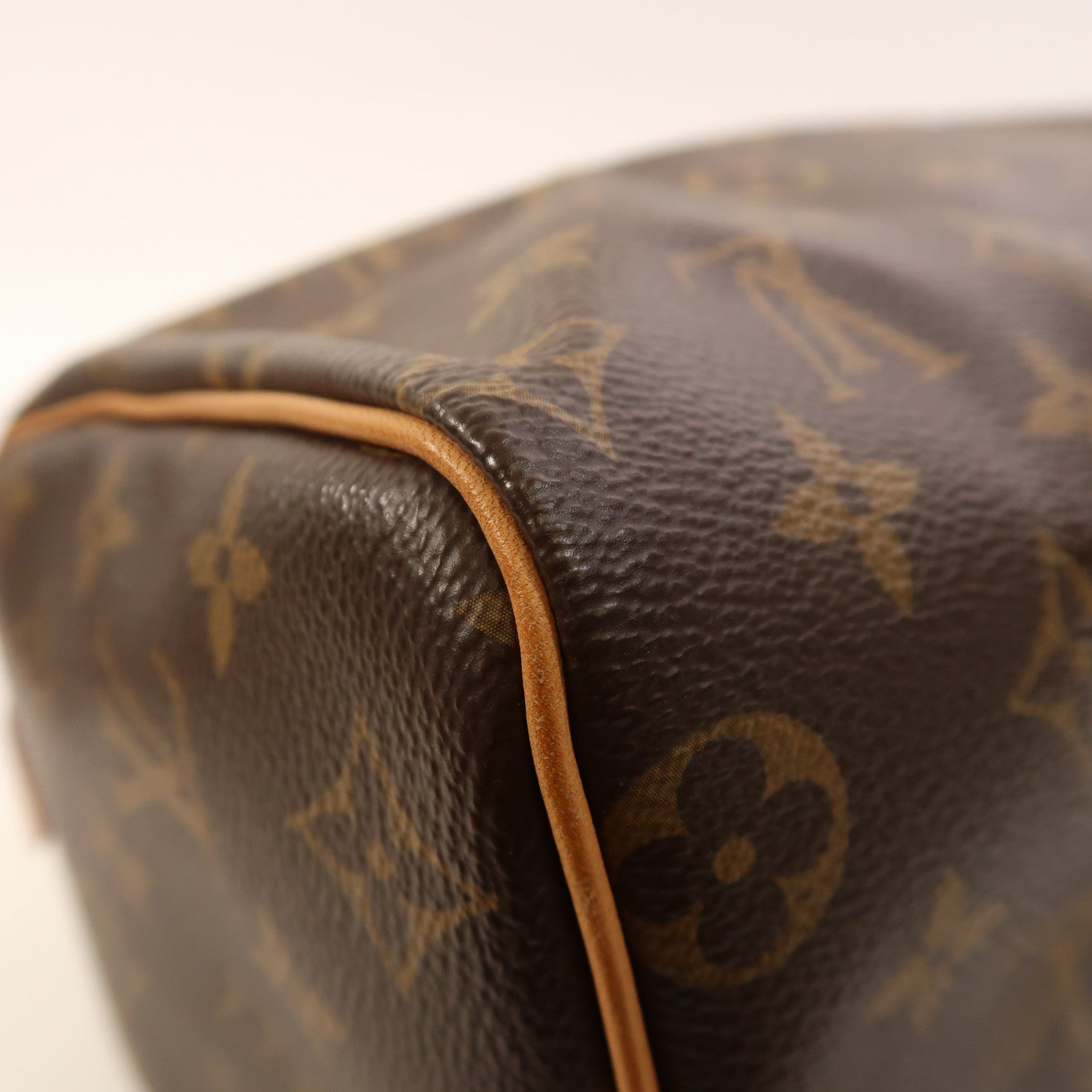 LOUIS VUITTON Monogram Speedy 25金扣手挽袋