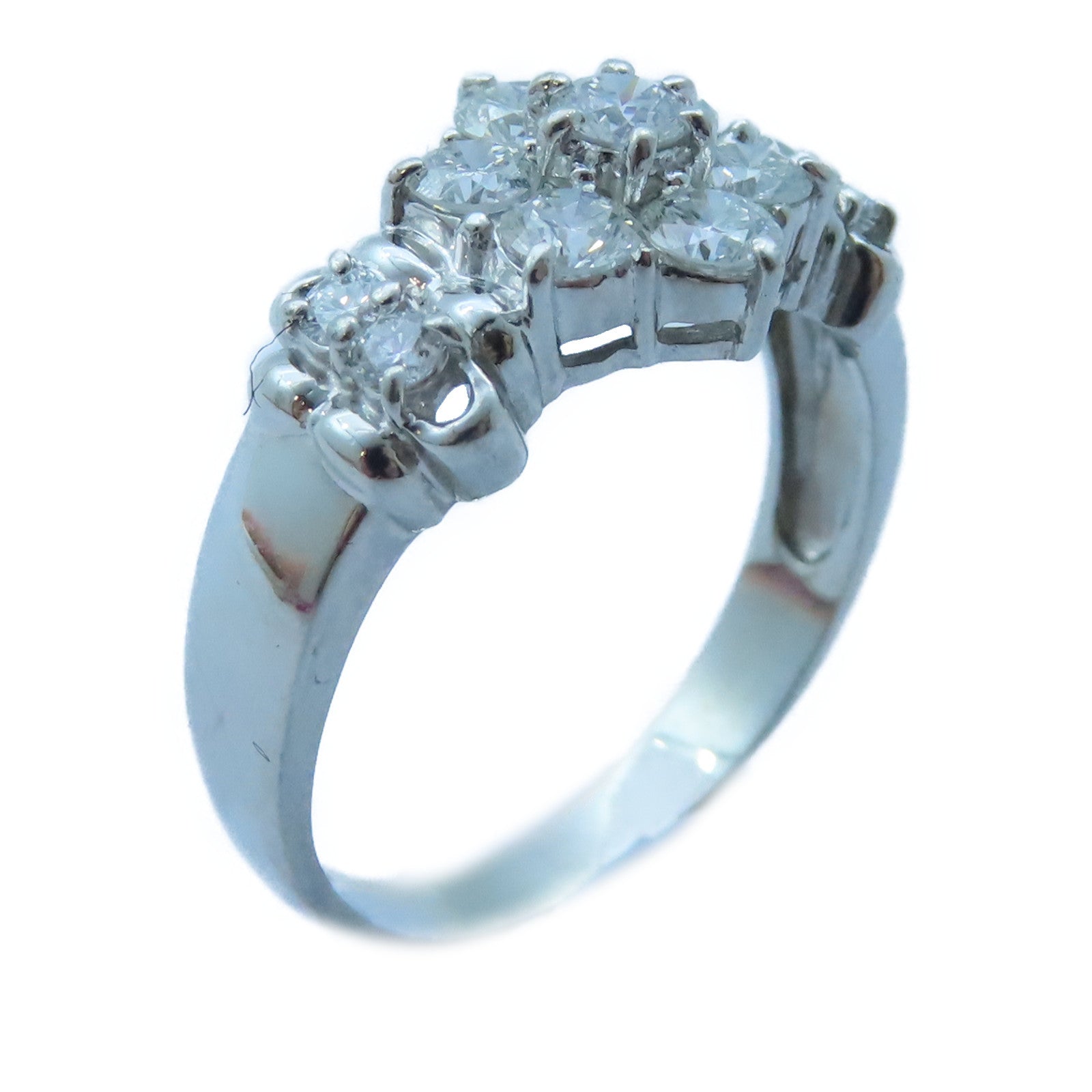 JEWELRY 【激減優惠】PT900白金Diamond Ring1.00ct鑽石戒指US#7.5