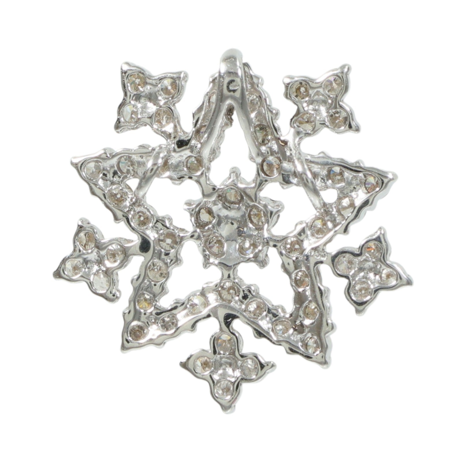 JEWELRY 18K白金Diamond Pendant鑽石吊墜