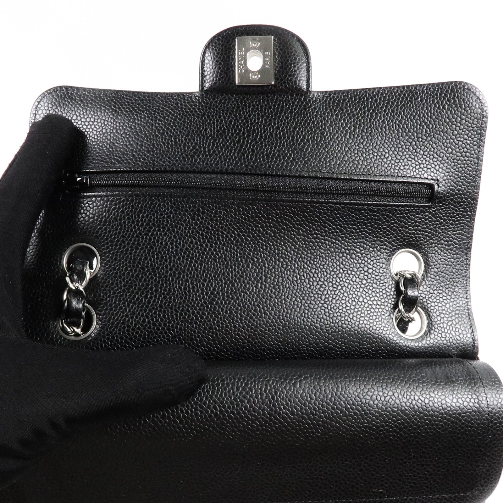 CHANEL 牛皮皮革Classic 23鏈帶肩背袋