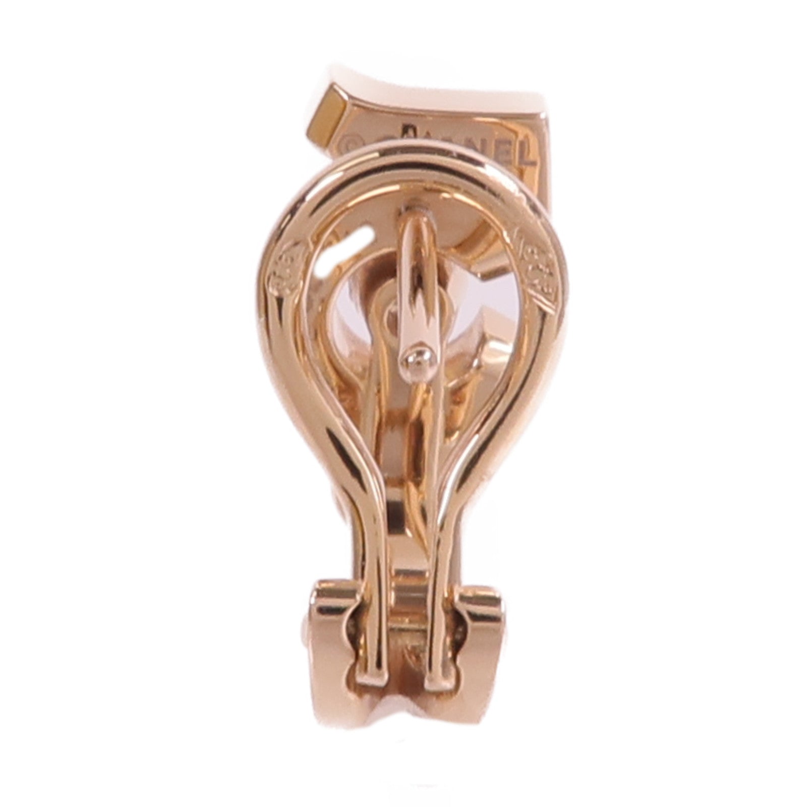 CHANEL 18K玫瑰金Eternal No.5 Earring鑽石耳環