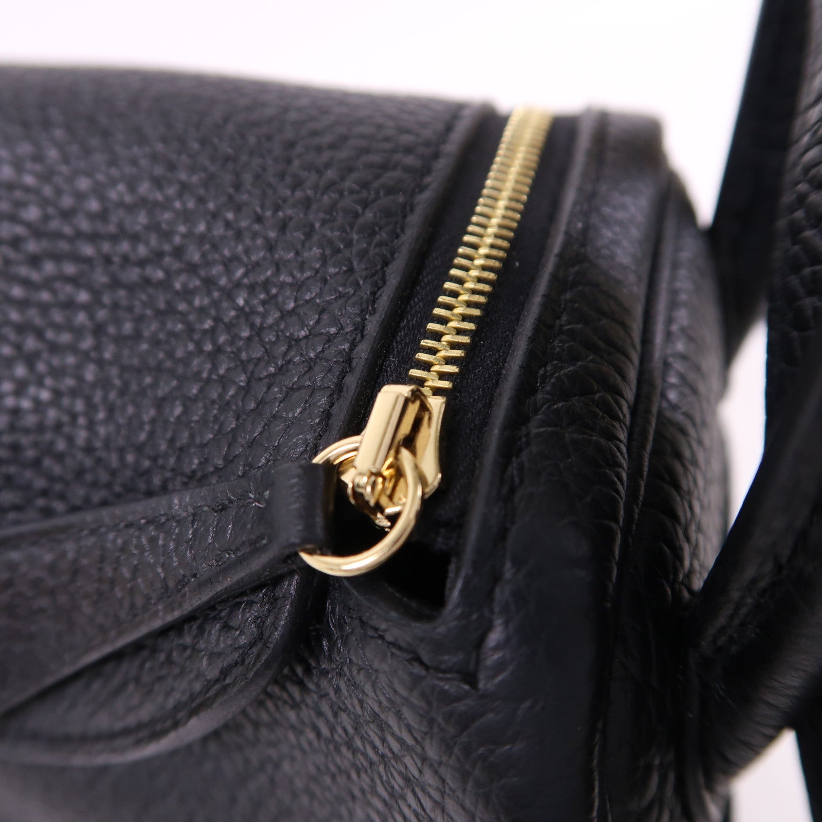 HERMES Mini Lindy金扣手挽肩背兩用袋