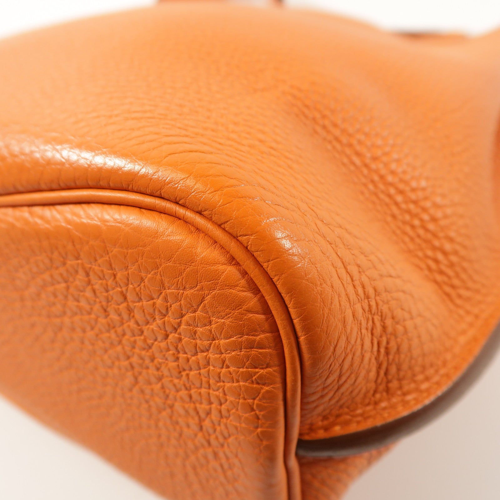 HERMES Togo皮革So Kelly 22銀扣肩背袋
