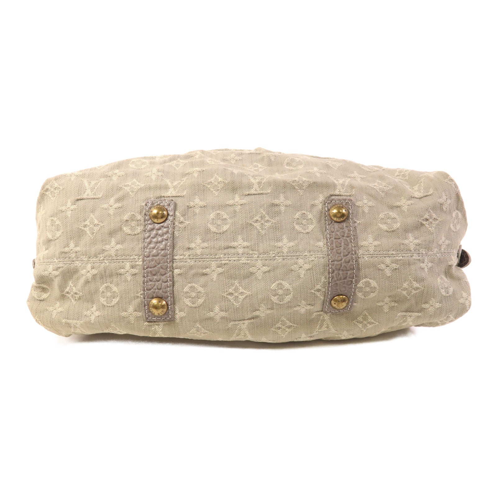 LOUIS VUITTON Monogram Denim Neo Cabby MM手挽肩背兩用袋