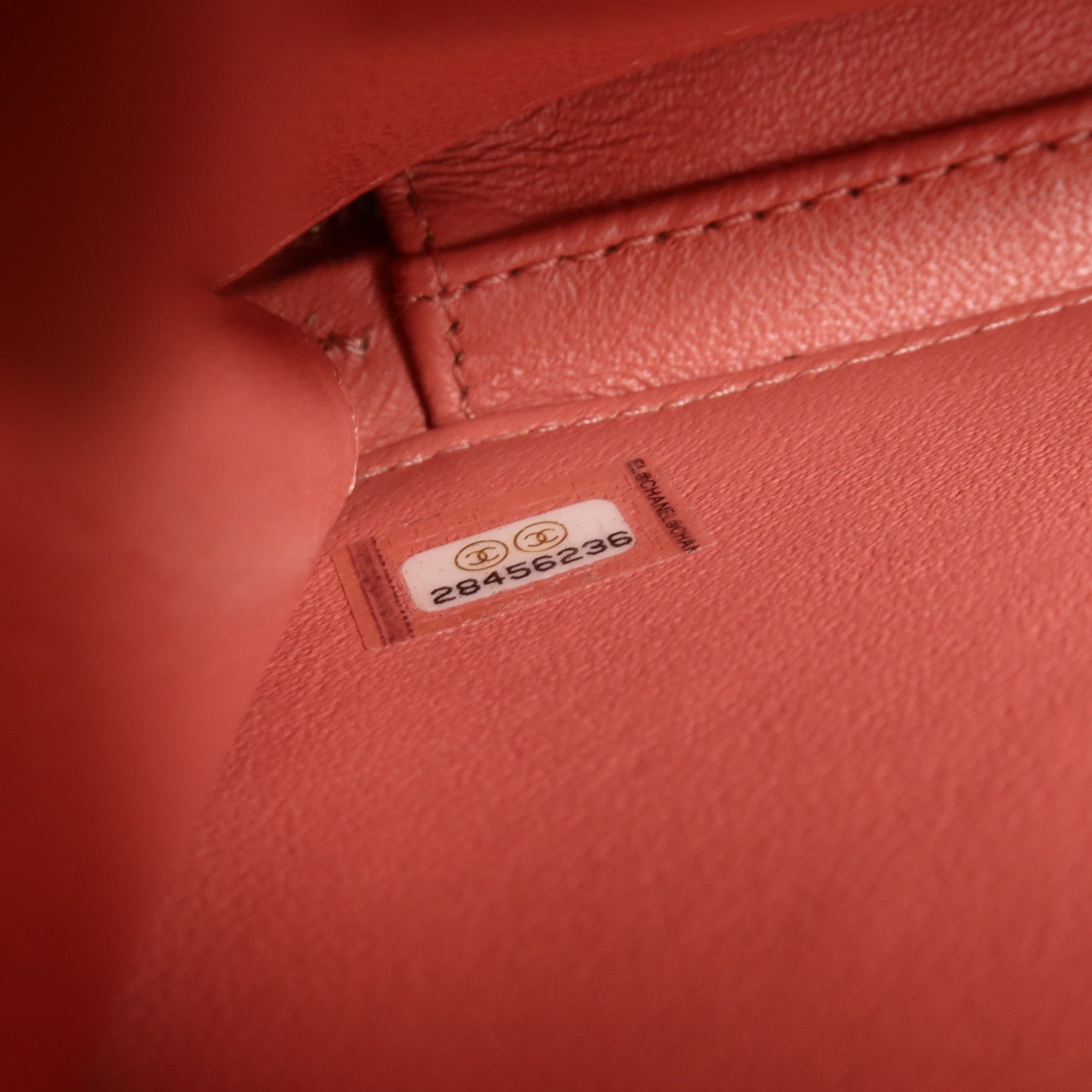 CHANEL 牛皮皮革Vanity Case金扣手挽肩背兩用袋