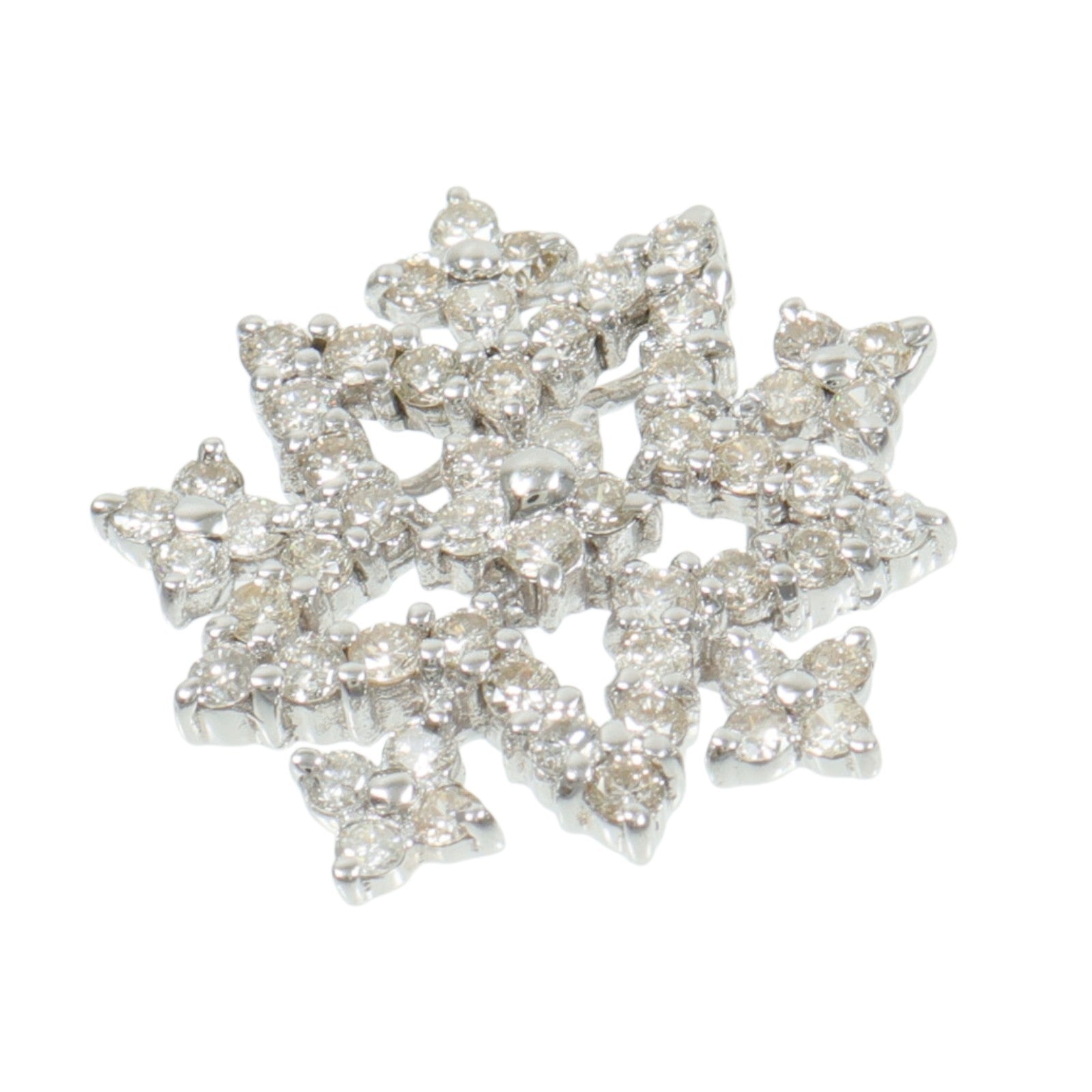 JEWELRY 18K白金Diamond Pendant鑽石吊墜