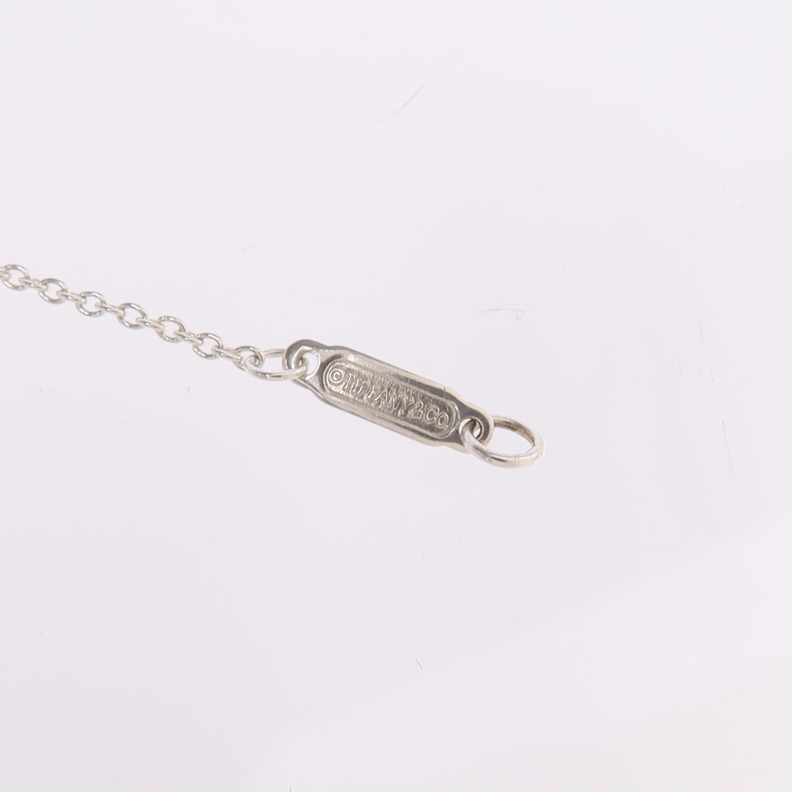 TIFFANY＆CO 925純銀Return To Tiffany Heart Pendant項鍊