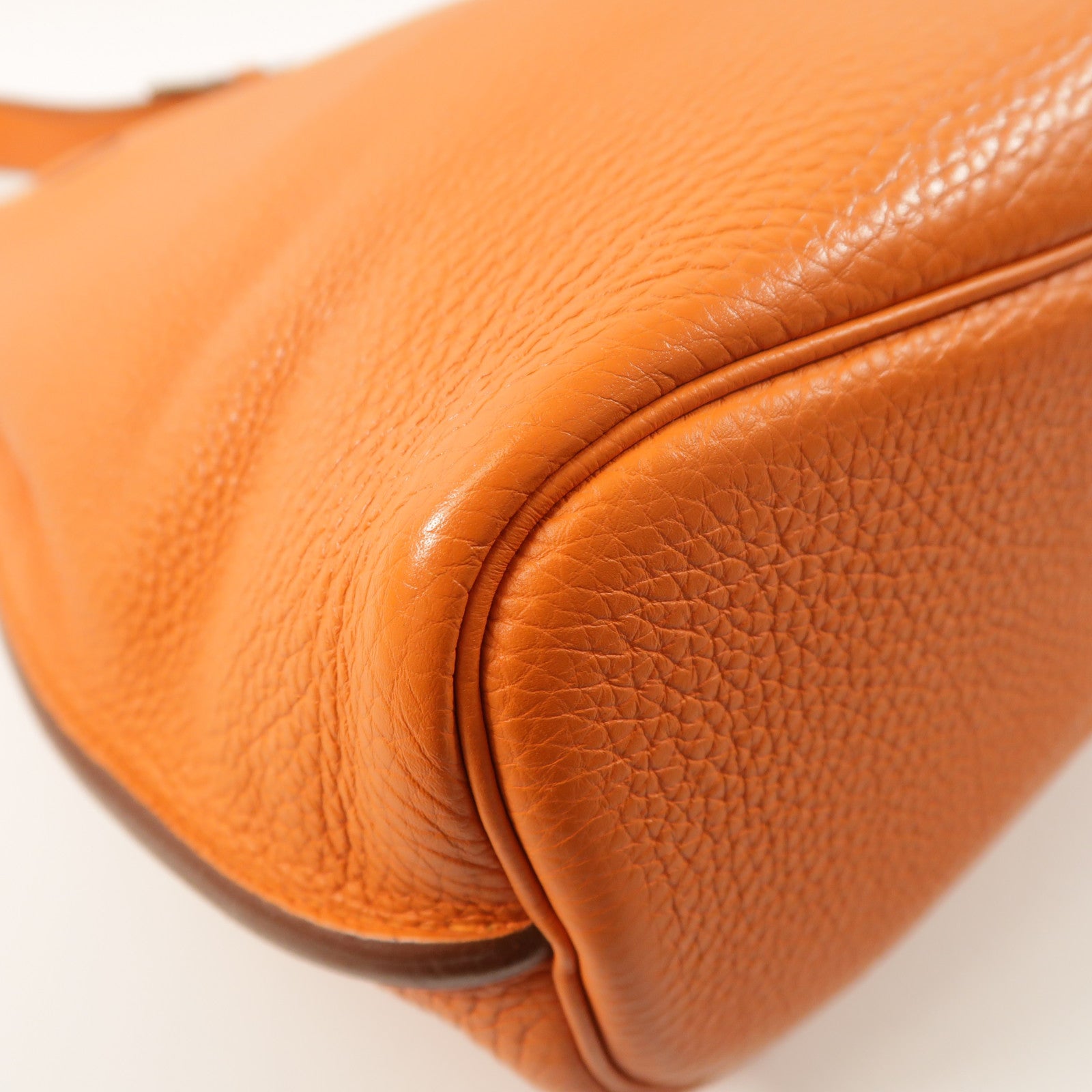 HERMES Togo皮革So Kelly 22銀扣肩背袋