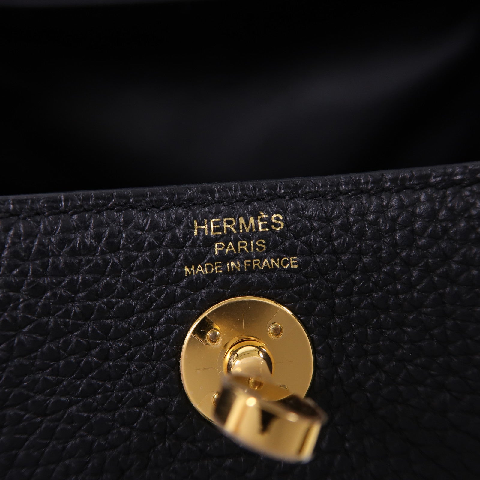 HERMES Mini Lindy金扣手挽肩背兩用袋