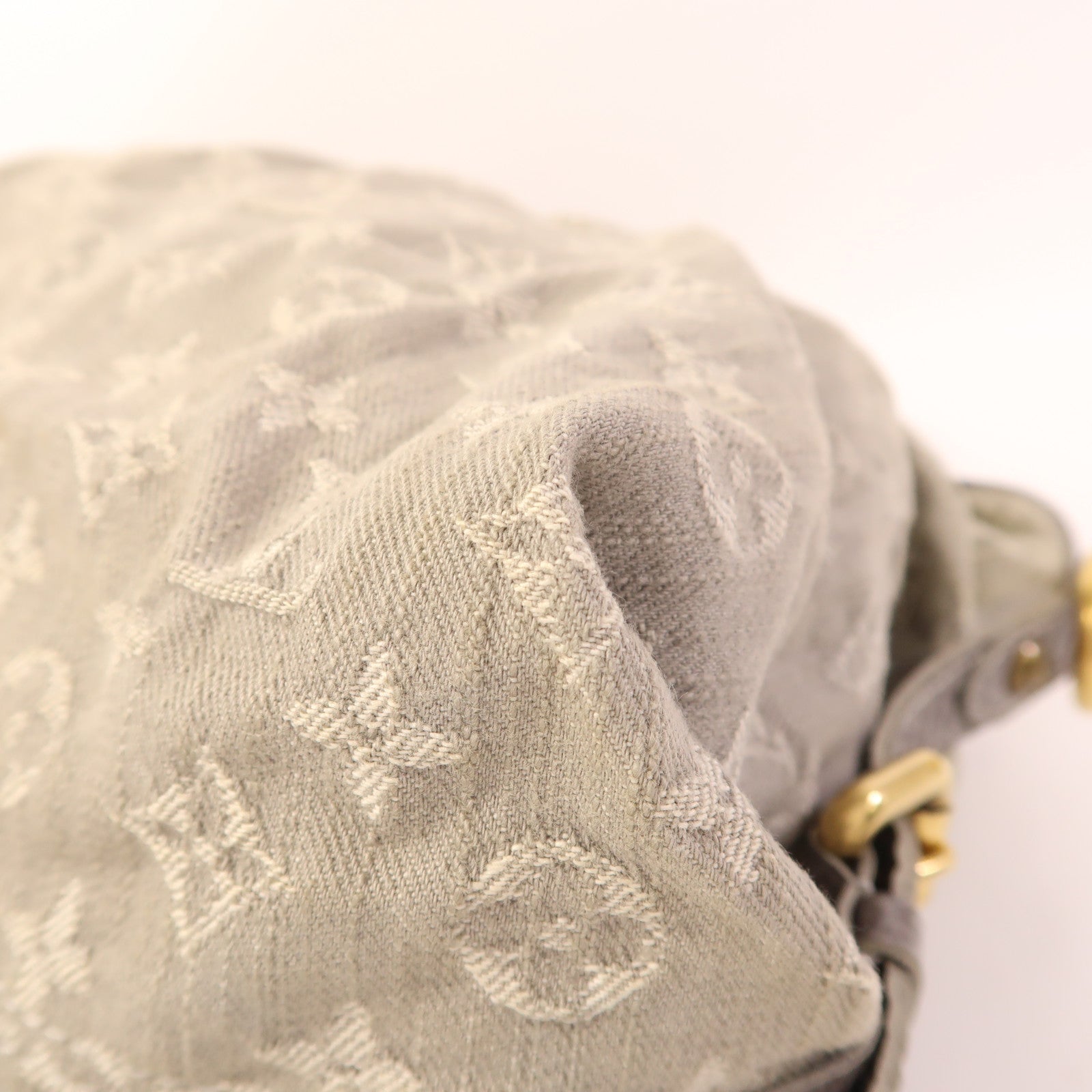 LOUIS VUITTON Monogram Denim Neo Cabby MM手挽肩背兩用袋
