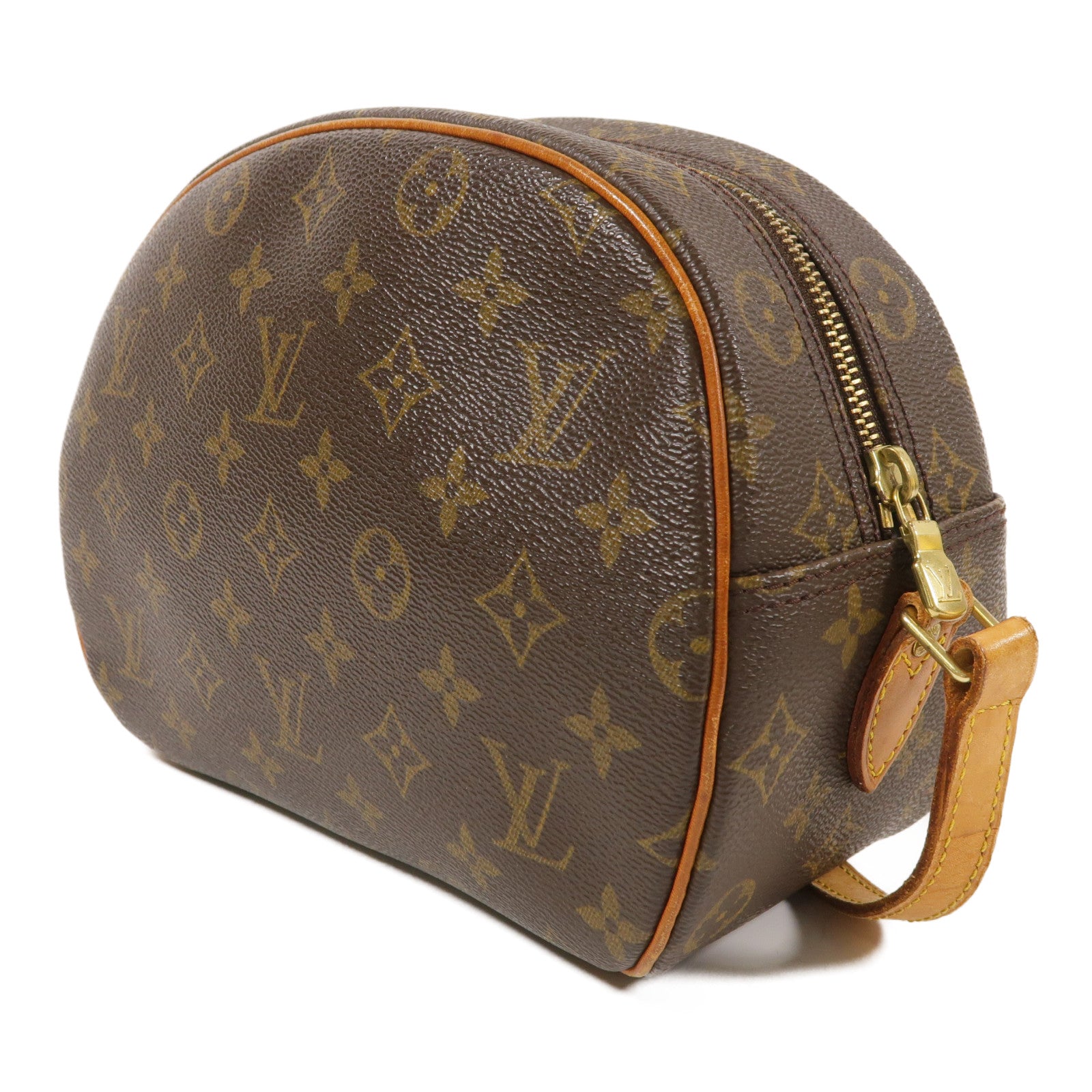 LOUIS VUITTON Monogram Blois金扣肩背袋棕色
