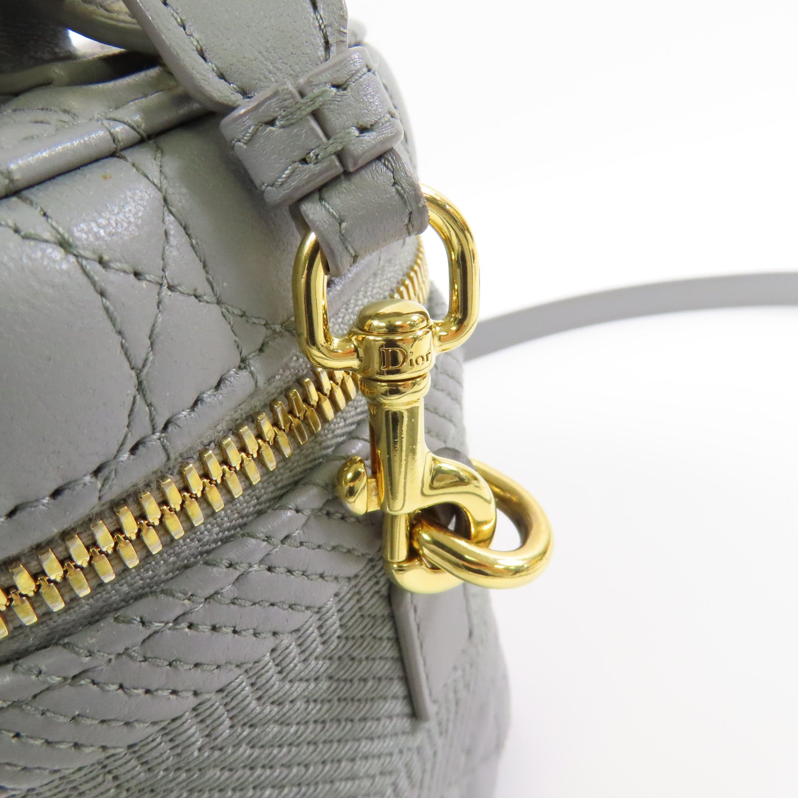 Dior 牛皮皮革Travel金扣手挽肩背兩用袋