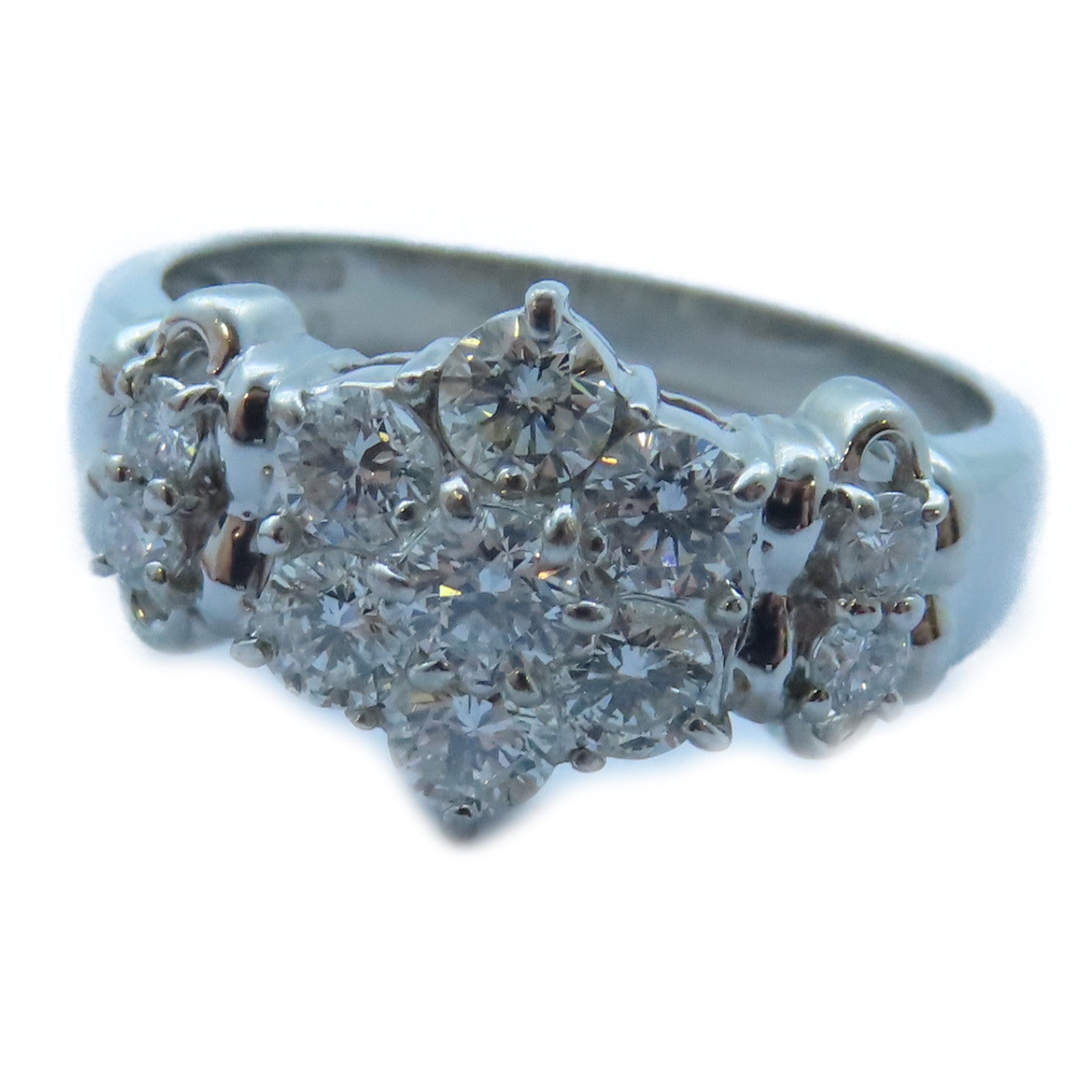 JEWELRY 【激減優惠】PT900白金Diamond Ring1.00ct鑽石戒指US#7.5