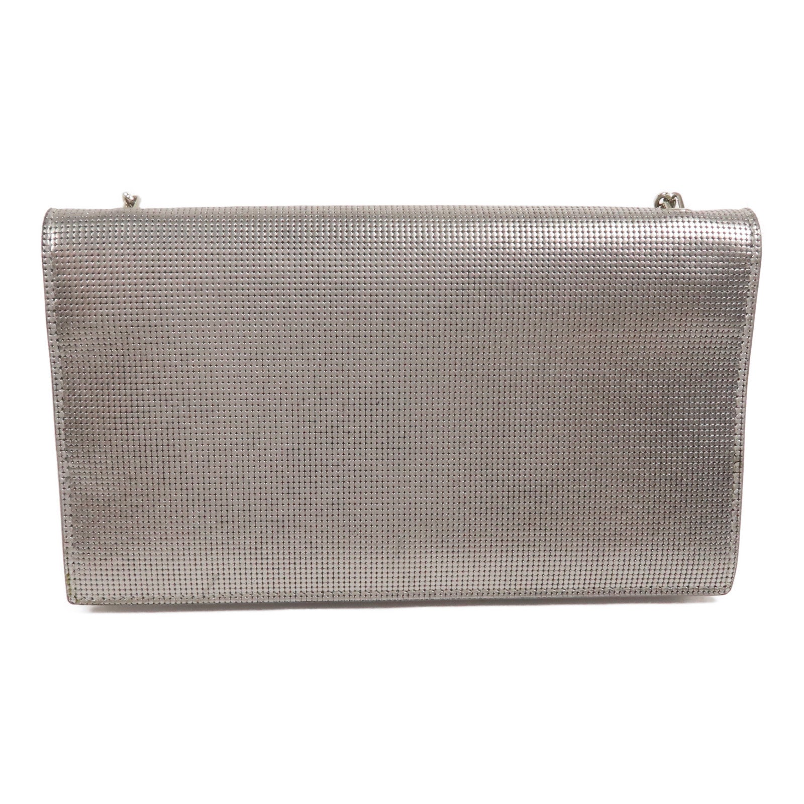 FENDI 皮革Wallet Chain Shoulder銀扣肩背袋