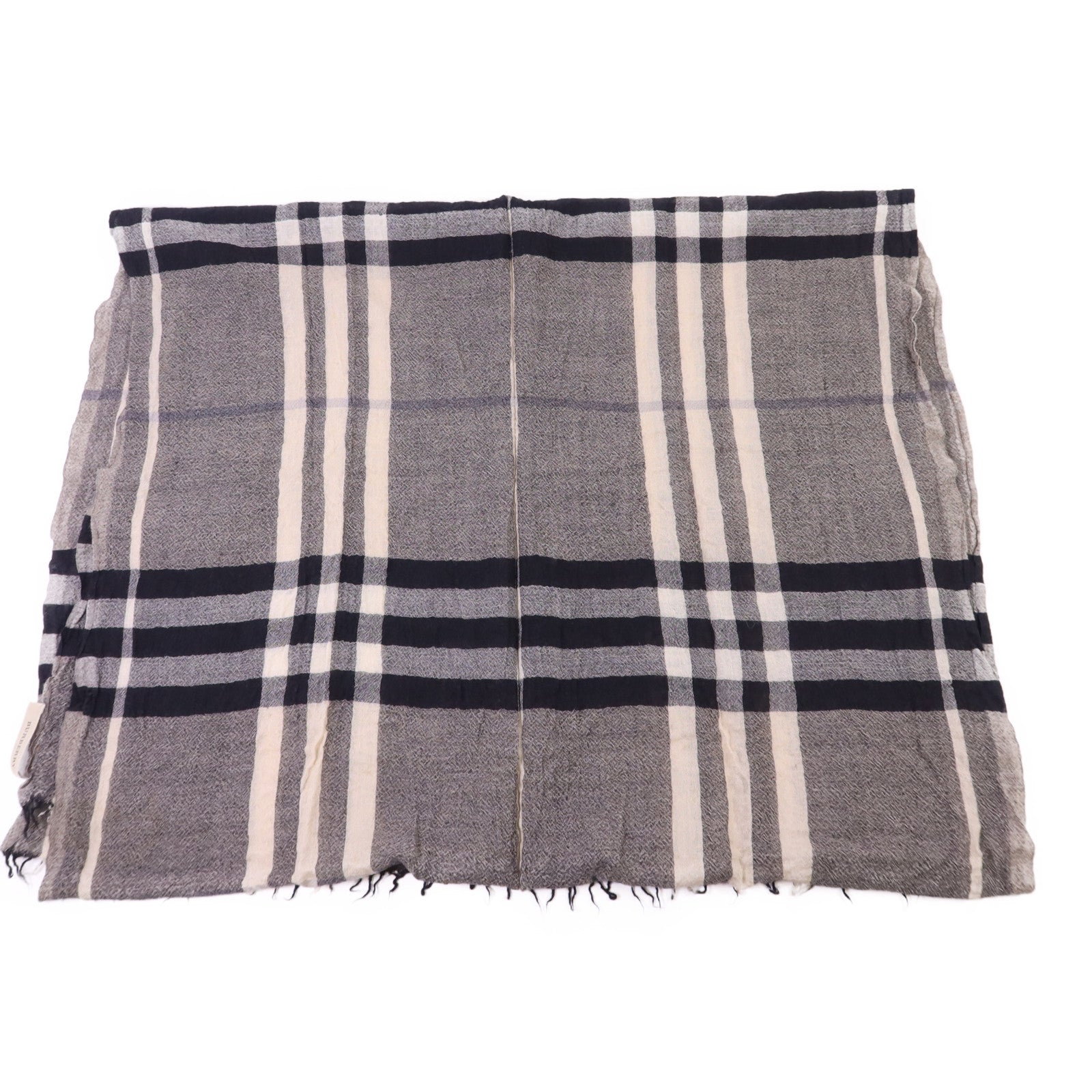BURBERRY 羊毛/絲質Scarf絲巾