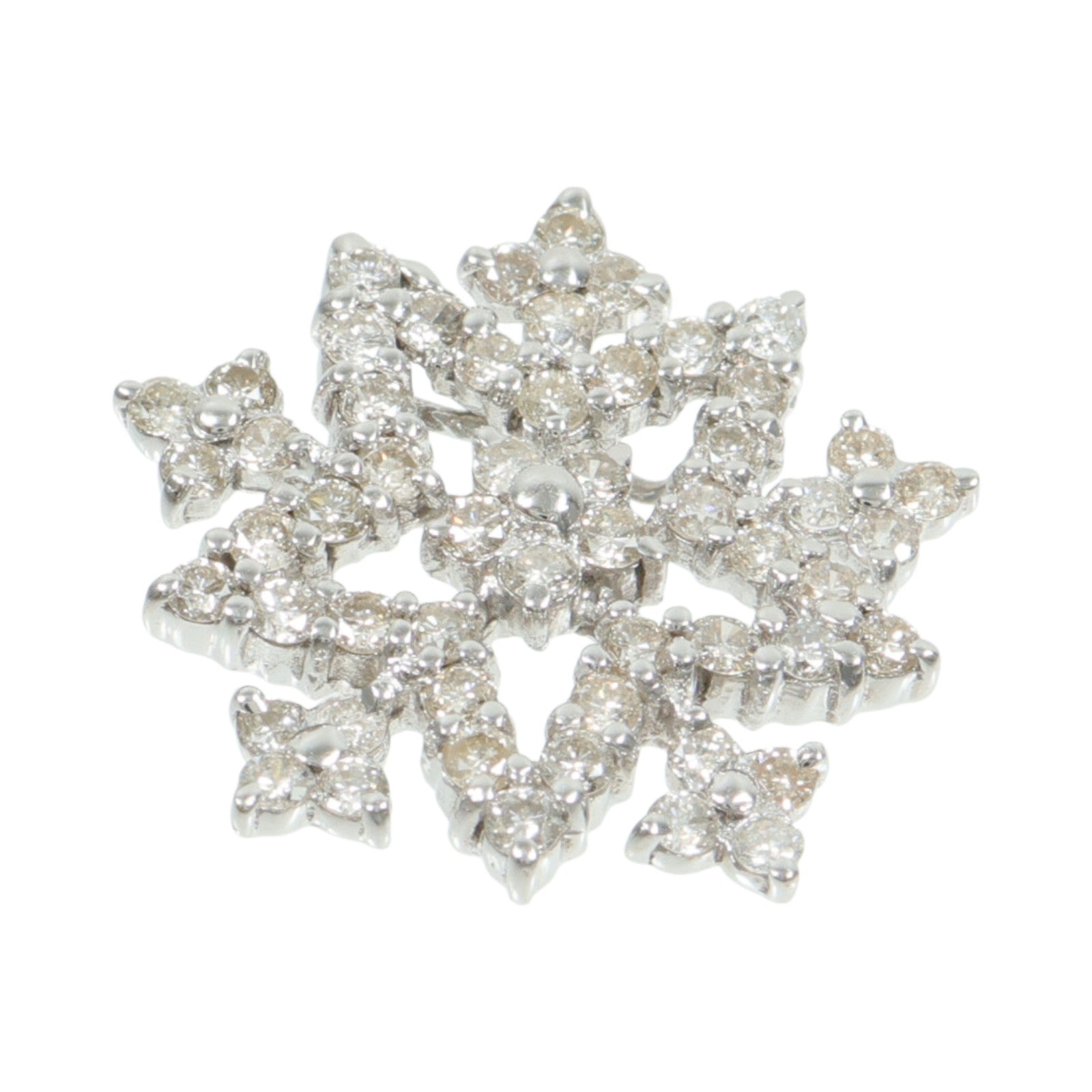 JEWELRY 18K白金Diamond Pendant鑽石吊墜