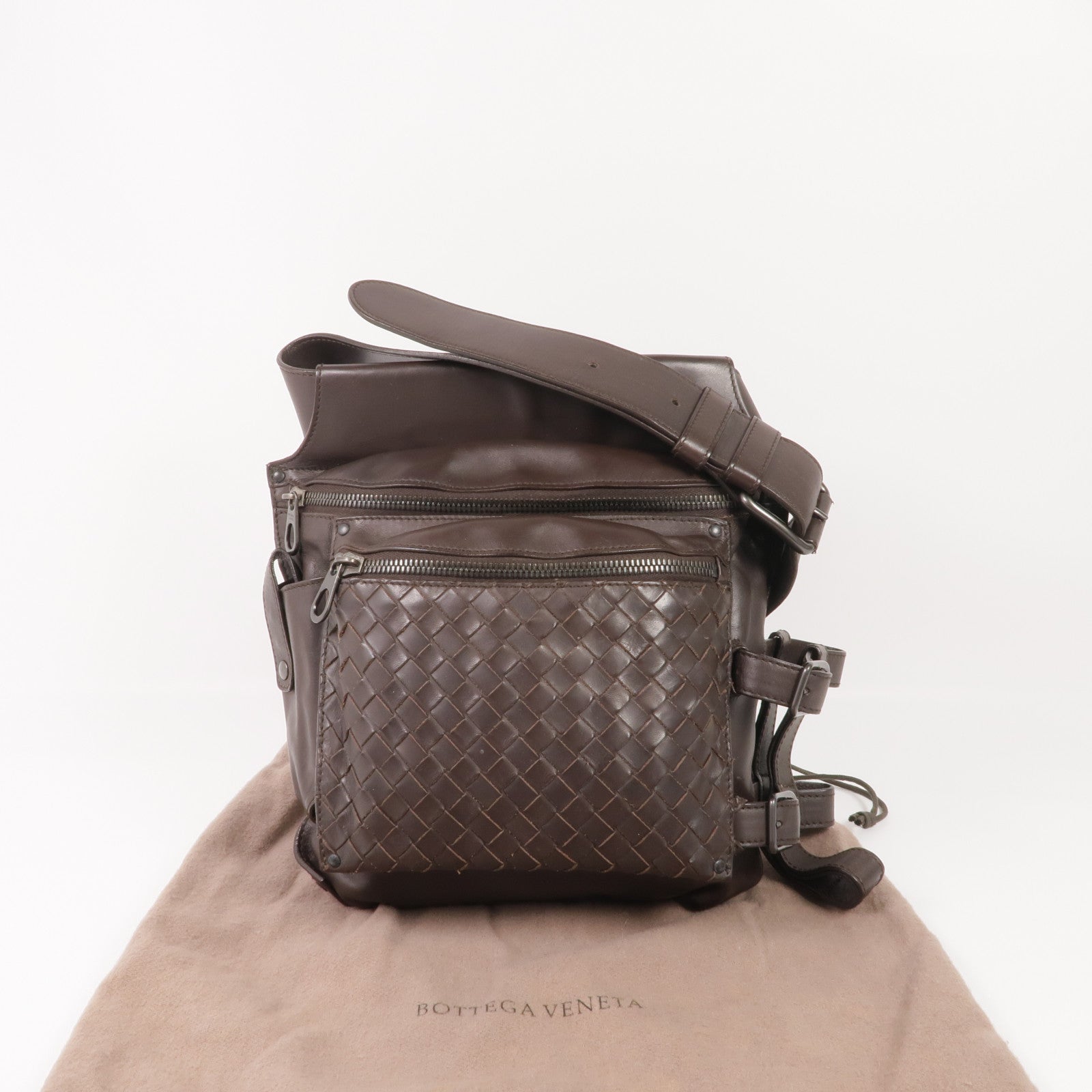BOTTEGA VENETA 織紋皮革Waist/Shoulder Bag腰包/肩背袋