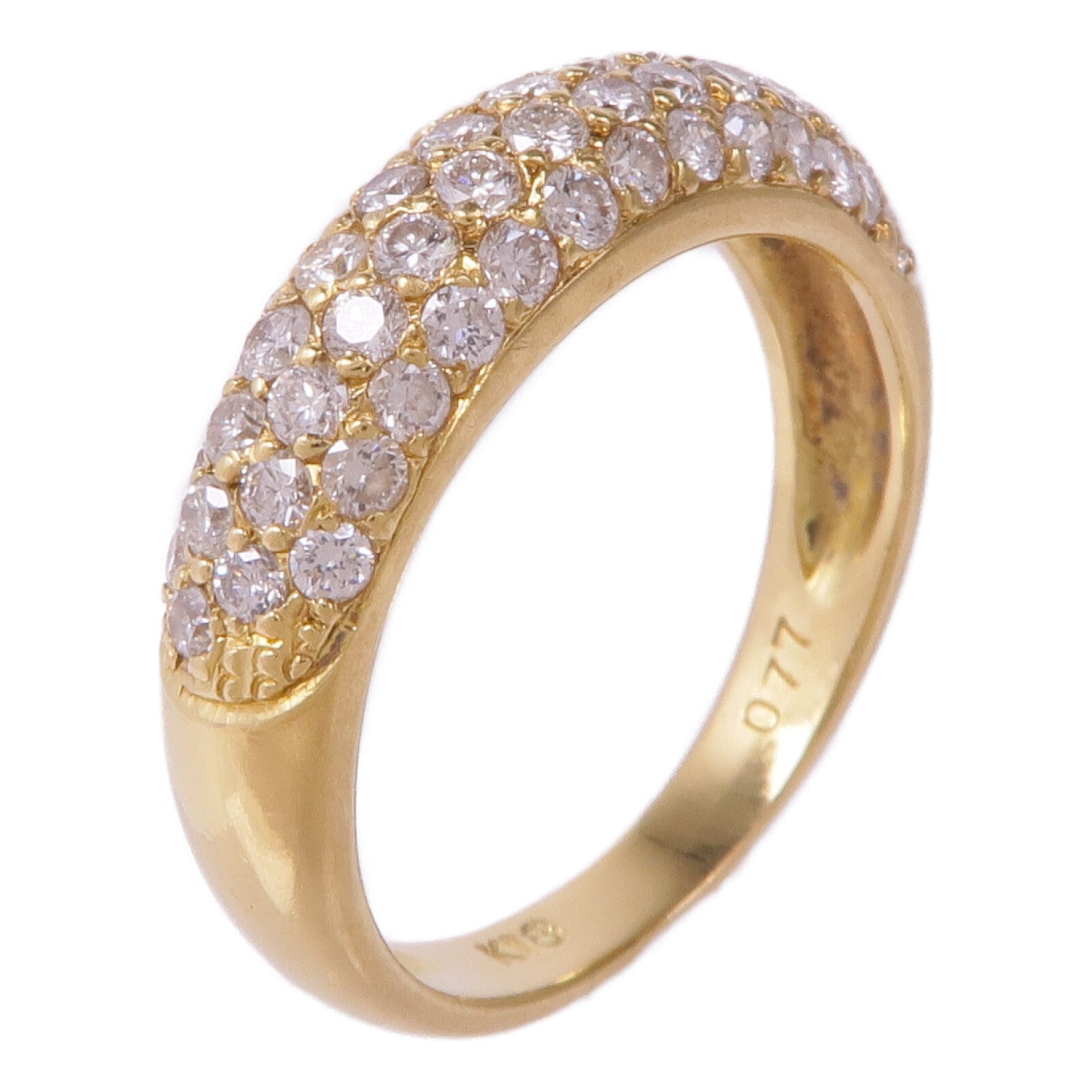 JEWELRY 【激減優惠】18K黃金Diamond Ring鑽石戒指US#5