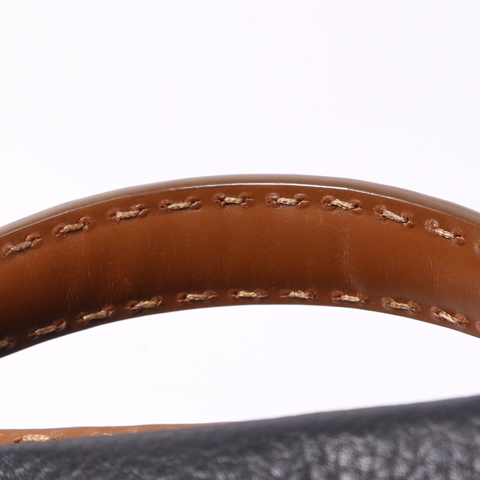 FENDI 牛皮皮革Peekaboo Large銀扣手挽肩背兩用袋