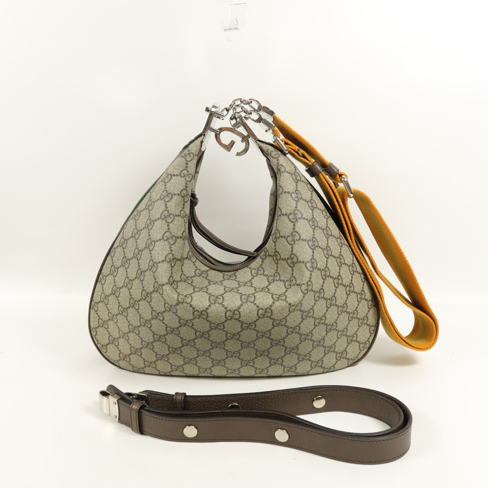 GUCCI 塗層帆布Attache肩背袋