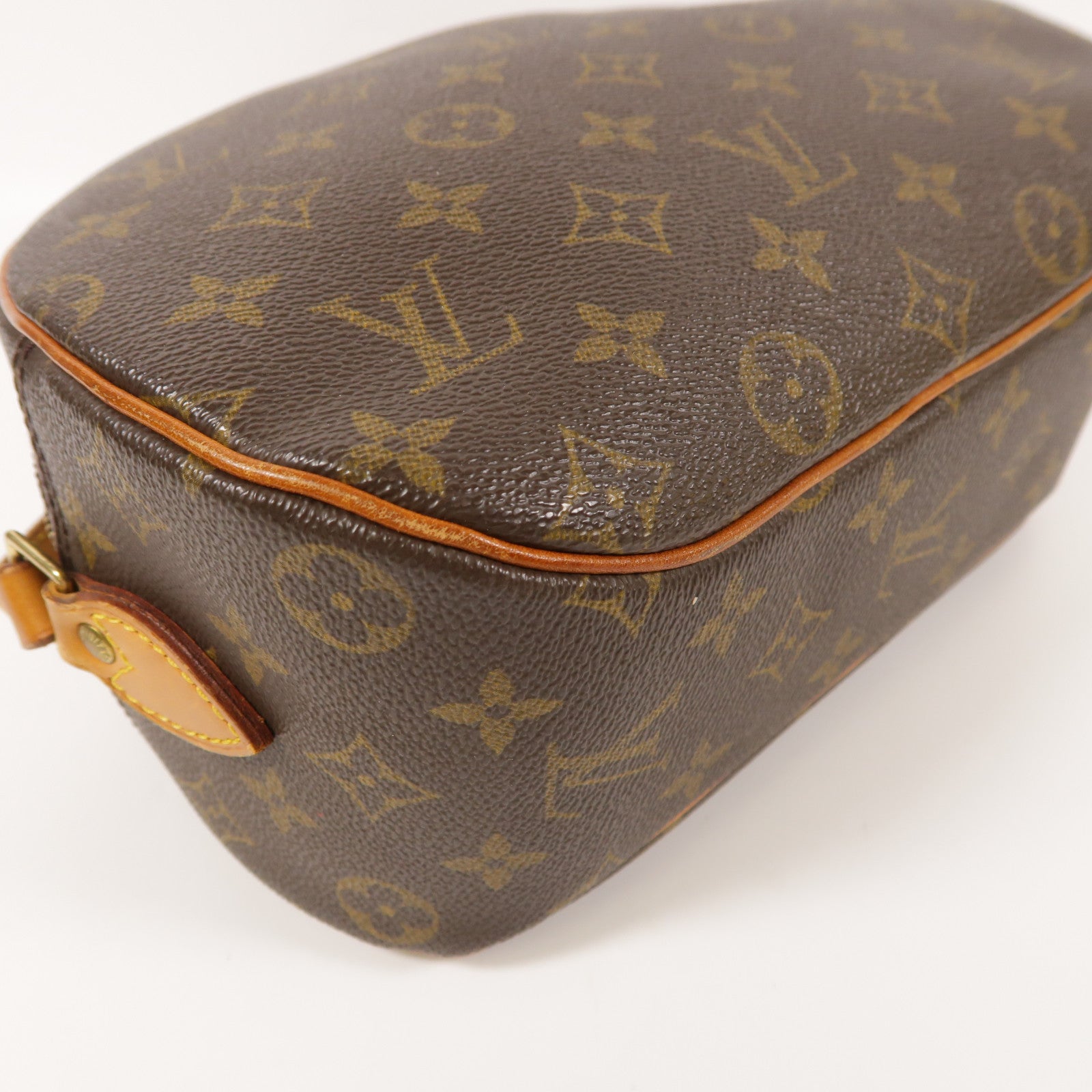 LOUIS VUITTON Monogram Blois金扣肩背袋棕色