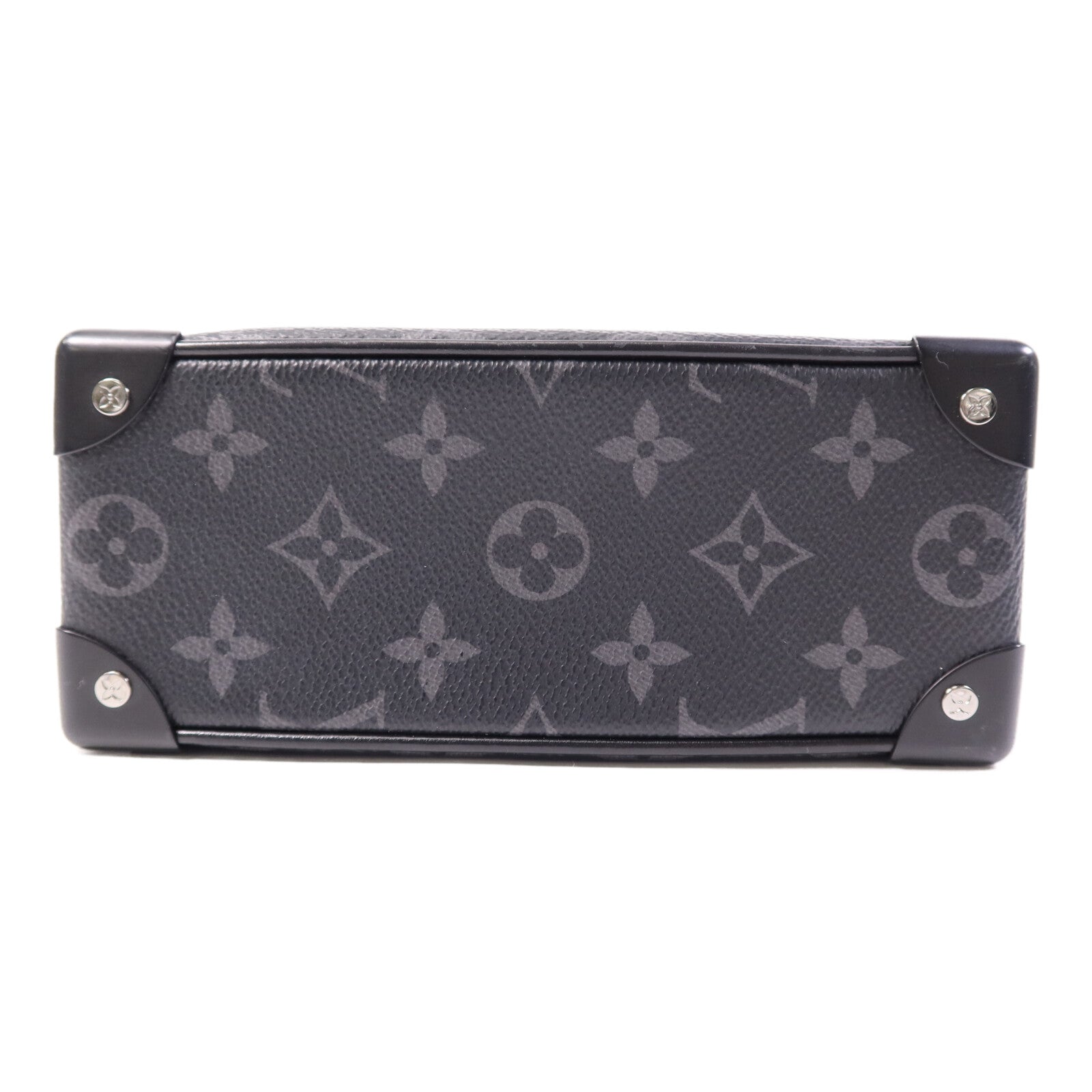 LOUIS VUITTON Monogram Eclipse Mini Soft Trunk肩背袋