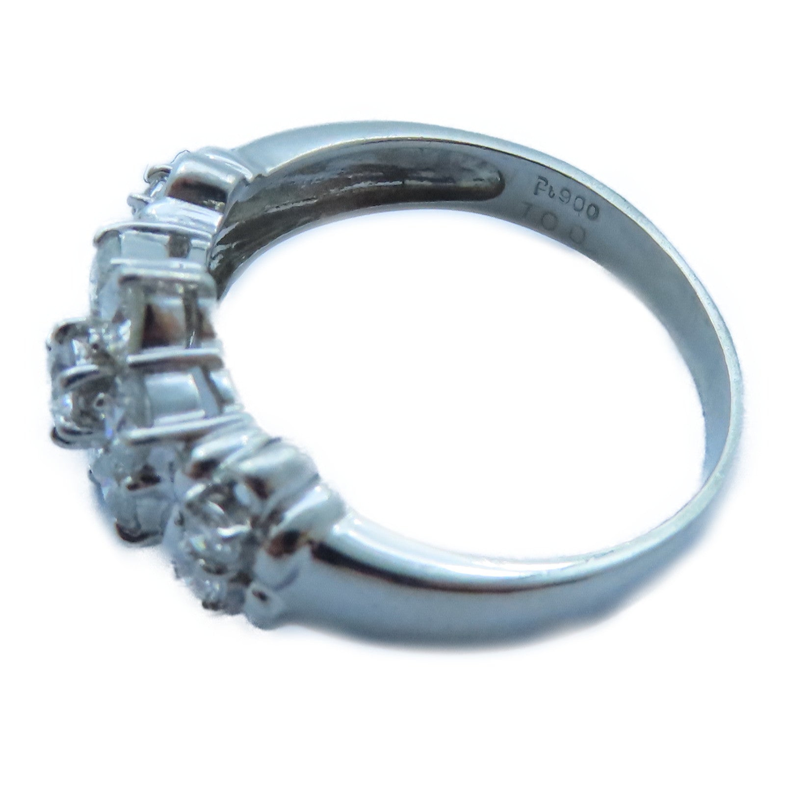 JEWELRY 【激減優惠】PT900白金Diamond Ring1.00ct鑽石戒指US#7.5
