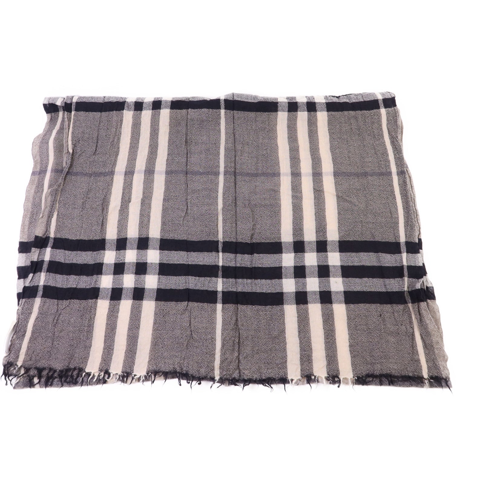 BURBERRY 羊毛/絲質Scarf絲巾