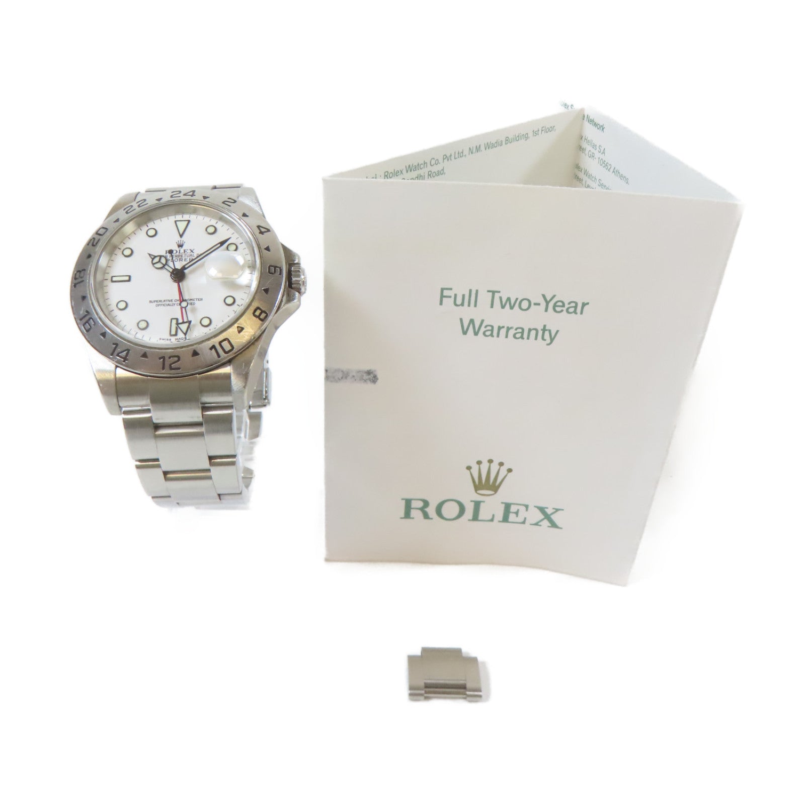 ROLEX Explorer II不鏽鋼手錶自動機芯白色