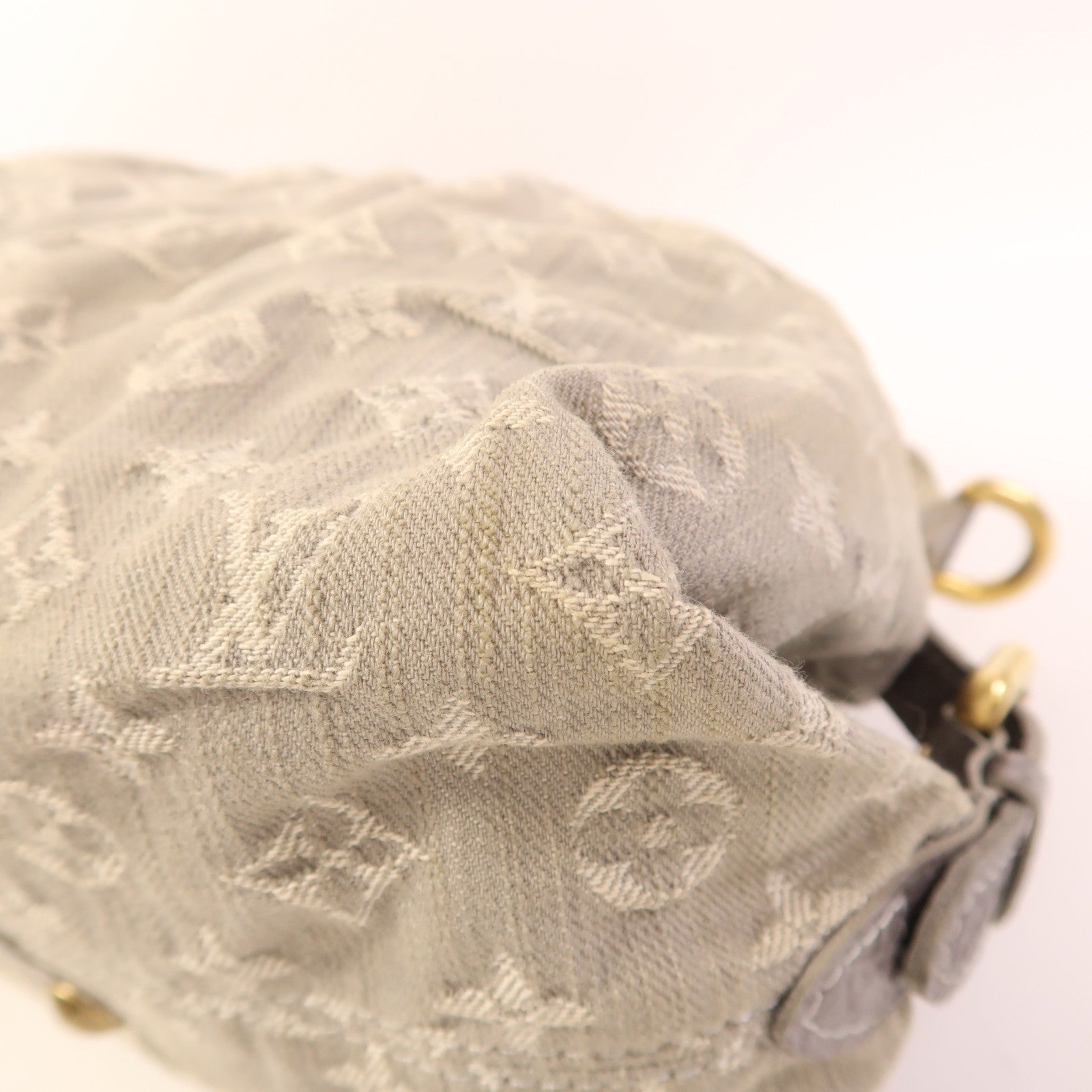LOUIS VUITTON Monogram Denim Neo Cabby MM手挽肩背兩用袋