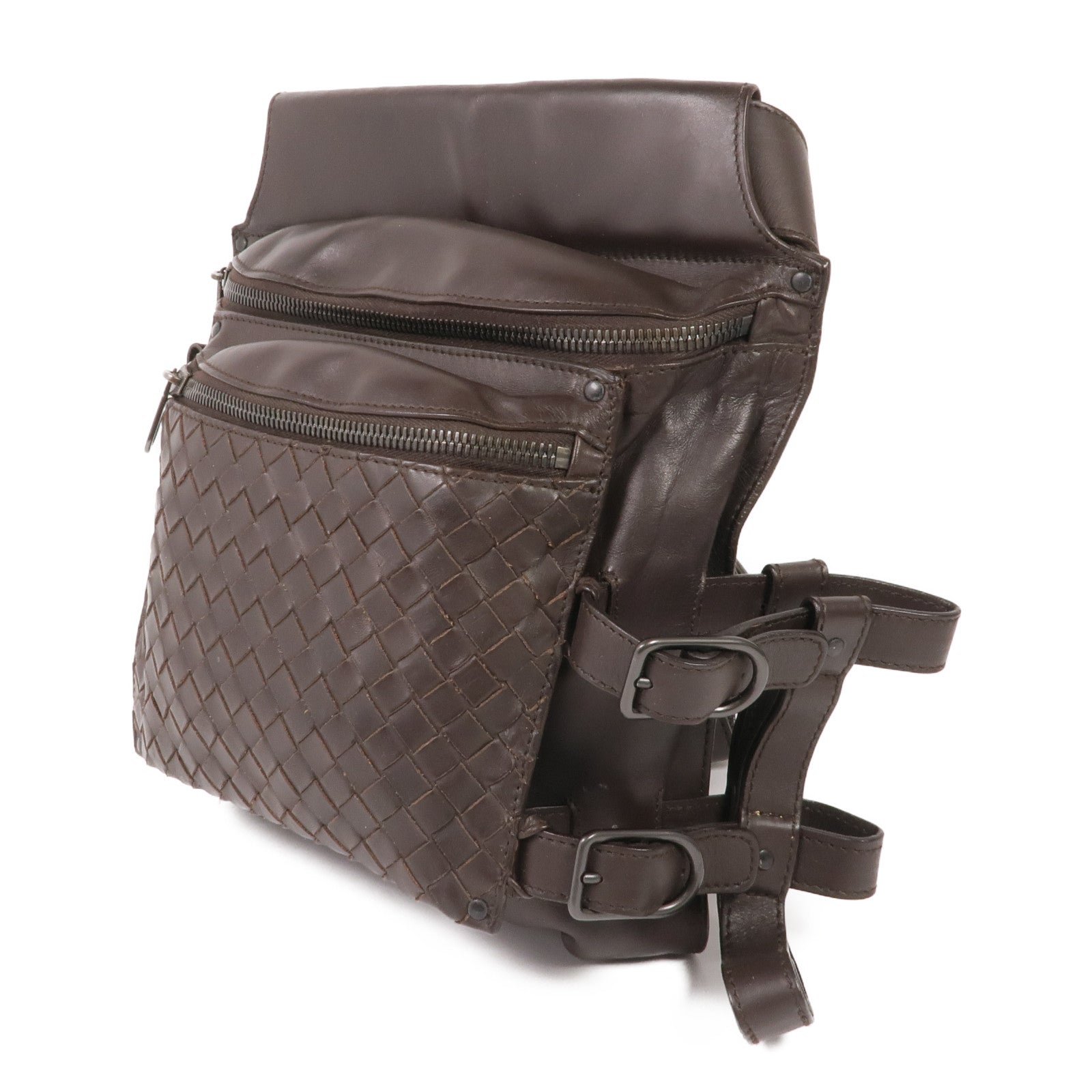 BOTTEGA VENETA 織紋皮革Waist/Shoulder Bag腰包/肩背袋