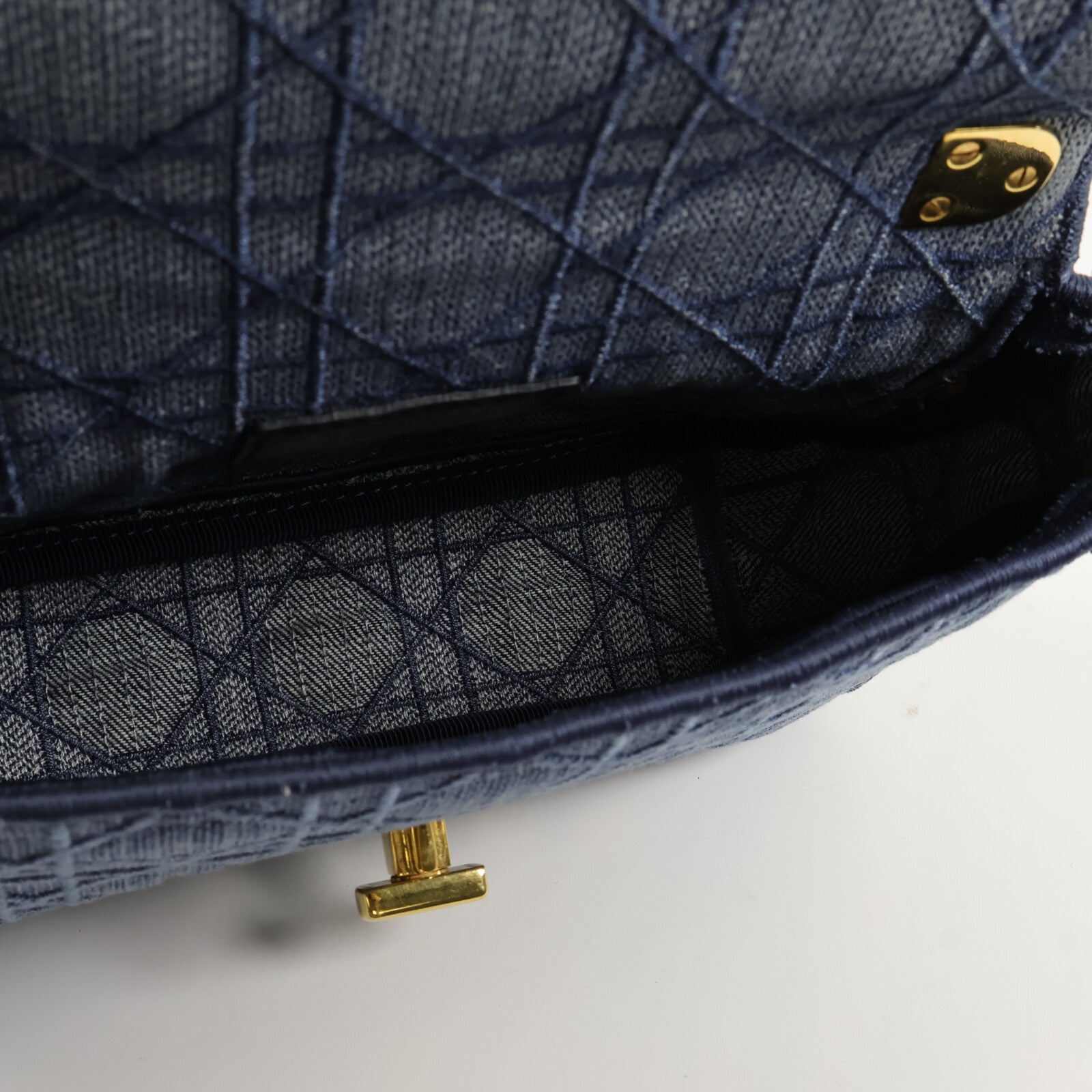 Dior 牛仔布Caro Small肩背袋