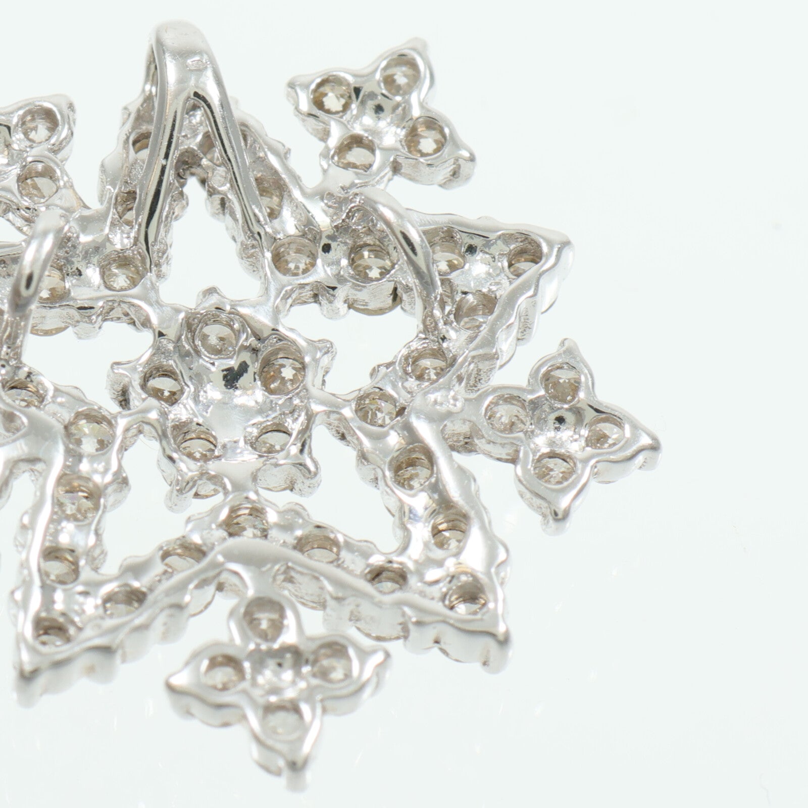 JEWELRY 18K白金Diamond Pendant鑽石吊墜
